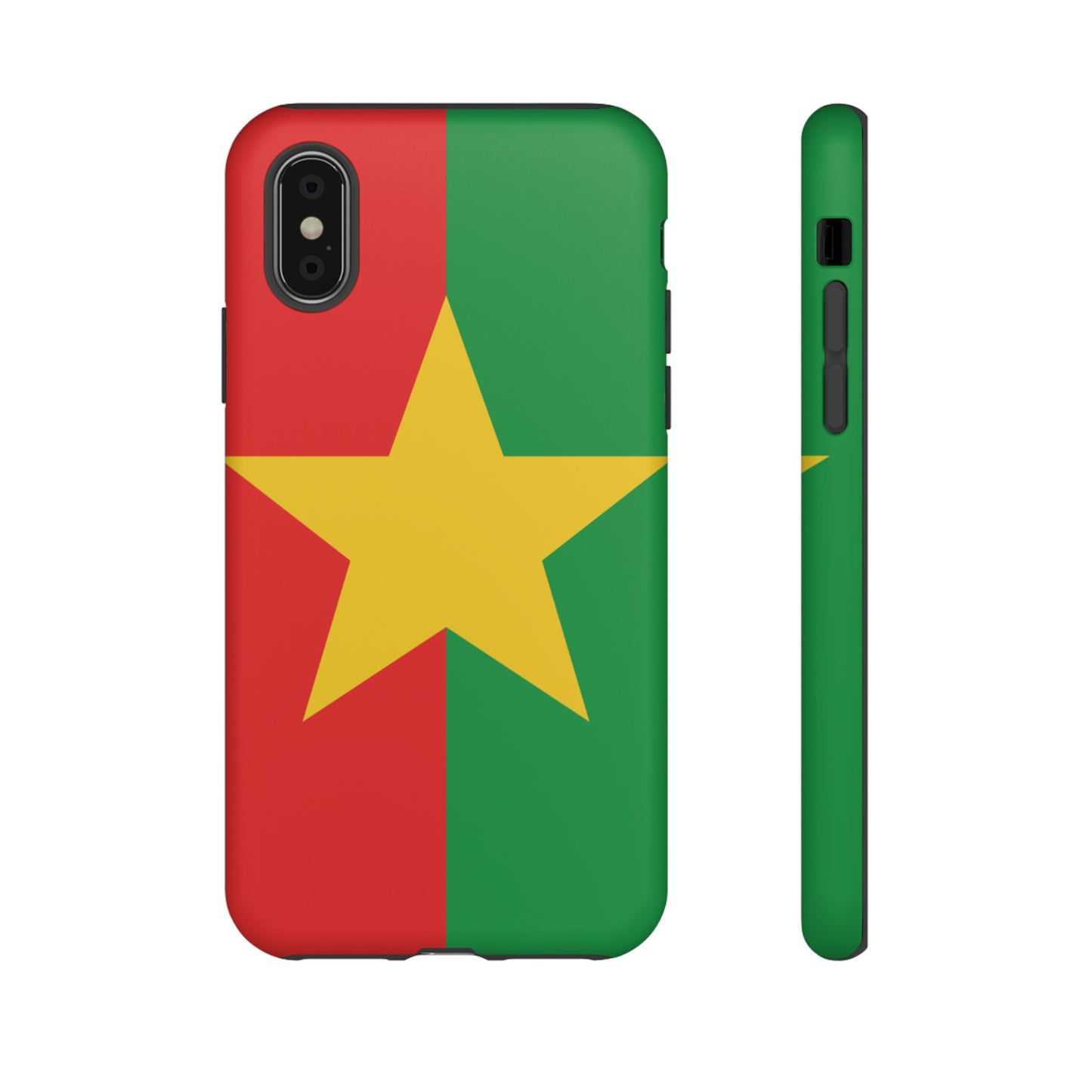 Burkina Faso Flag Phone Case | iPhone 15 Plus/ Pro, 14, 13, 12| Google Pixel 7, Pro, 5| Samsung Galaxy S23 All Major Phone Models