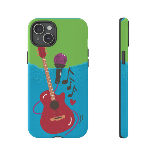 Musical Wallpaper Phone Case | iPhone 15 Plus/ Pro, 14, 13, 12| Google Pixel 7, Pro, 5| Samsung Galaxy S23 All Major Phone Models