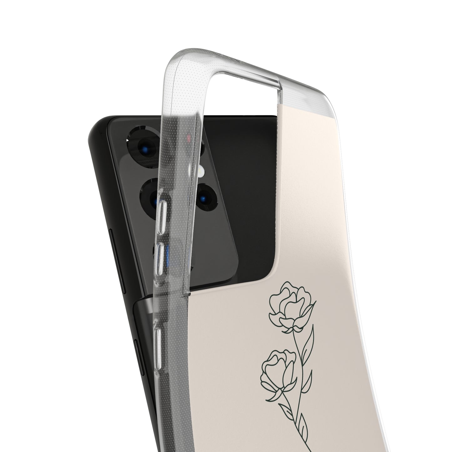 Simple Rose Phone Case | iPhone 15 Plus/ Pro, 14, 13, 12| Google Pixel 7, Pro, 5| Samsung Galaxy S23 All Major Phone Models