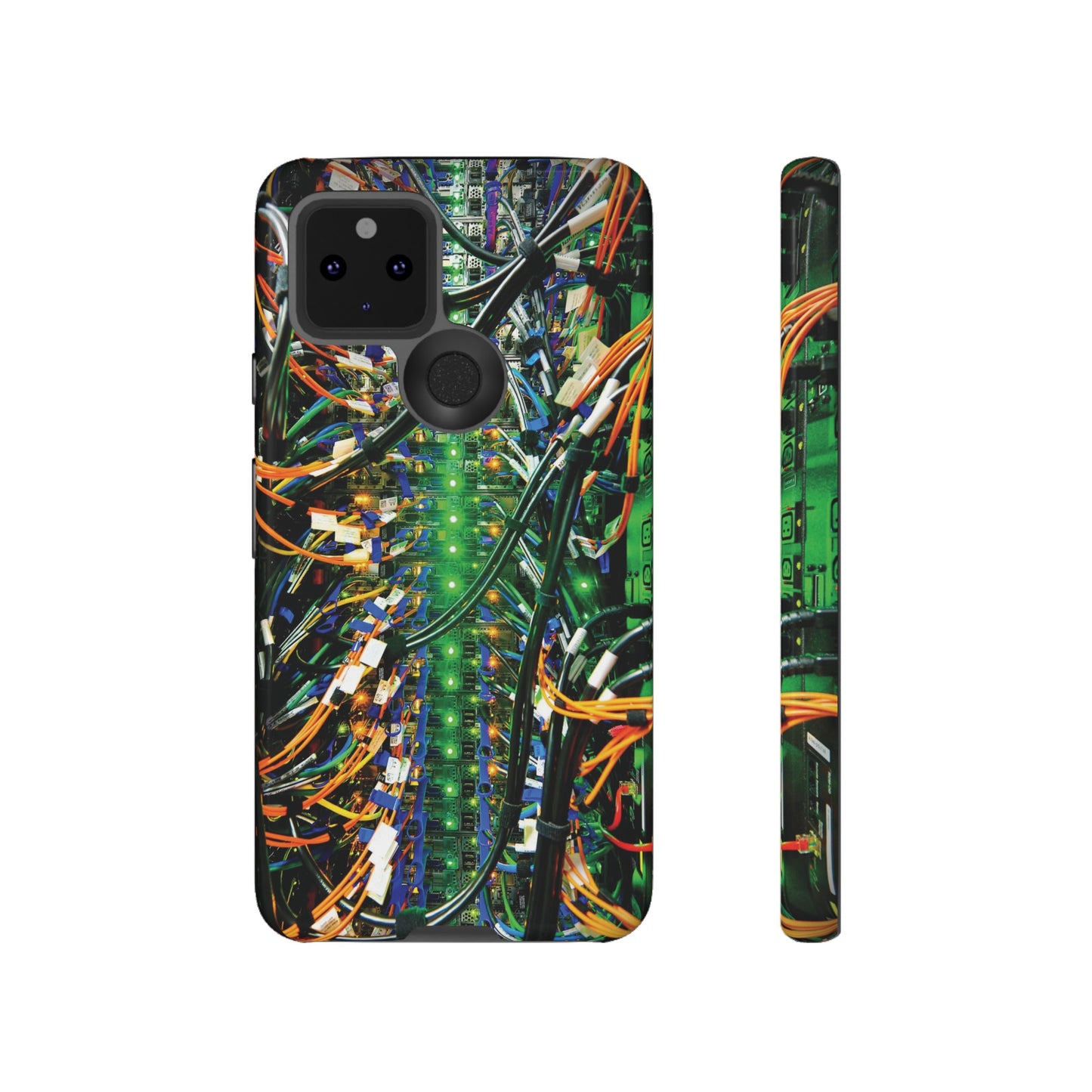 Green Computer Circuitboard Wallpaper Phone Case | iPhone 15 Plus/ Pro, 14, 13, 12| Google Pixel 7, Pro, 5| Samsung Galaxy S23 All Major Phone Models