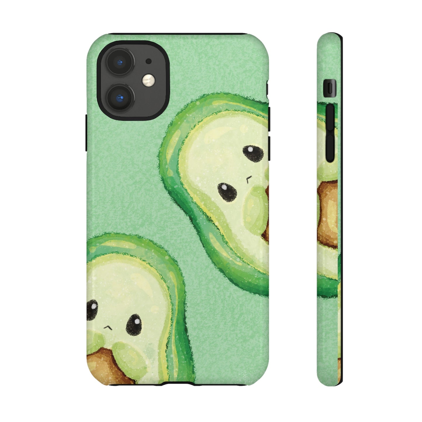 Avocado Friends Wallpaper Phone Case | iPhone 15 Plus/ Pro, 14, 13, 12| Google Pixel 7, Pro, 5| Samsung Galaxy S23 All Major Phone Models