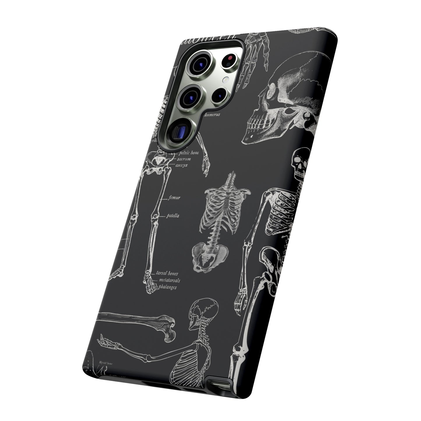 Skeleton Wallpaper Phone Case | iPhone 15 Plus/ Pro, 14, 13, 12| Google Pixel 7, Pro, 5| Samsung Galaxy S23 All Major Phone Models