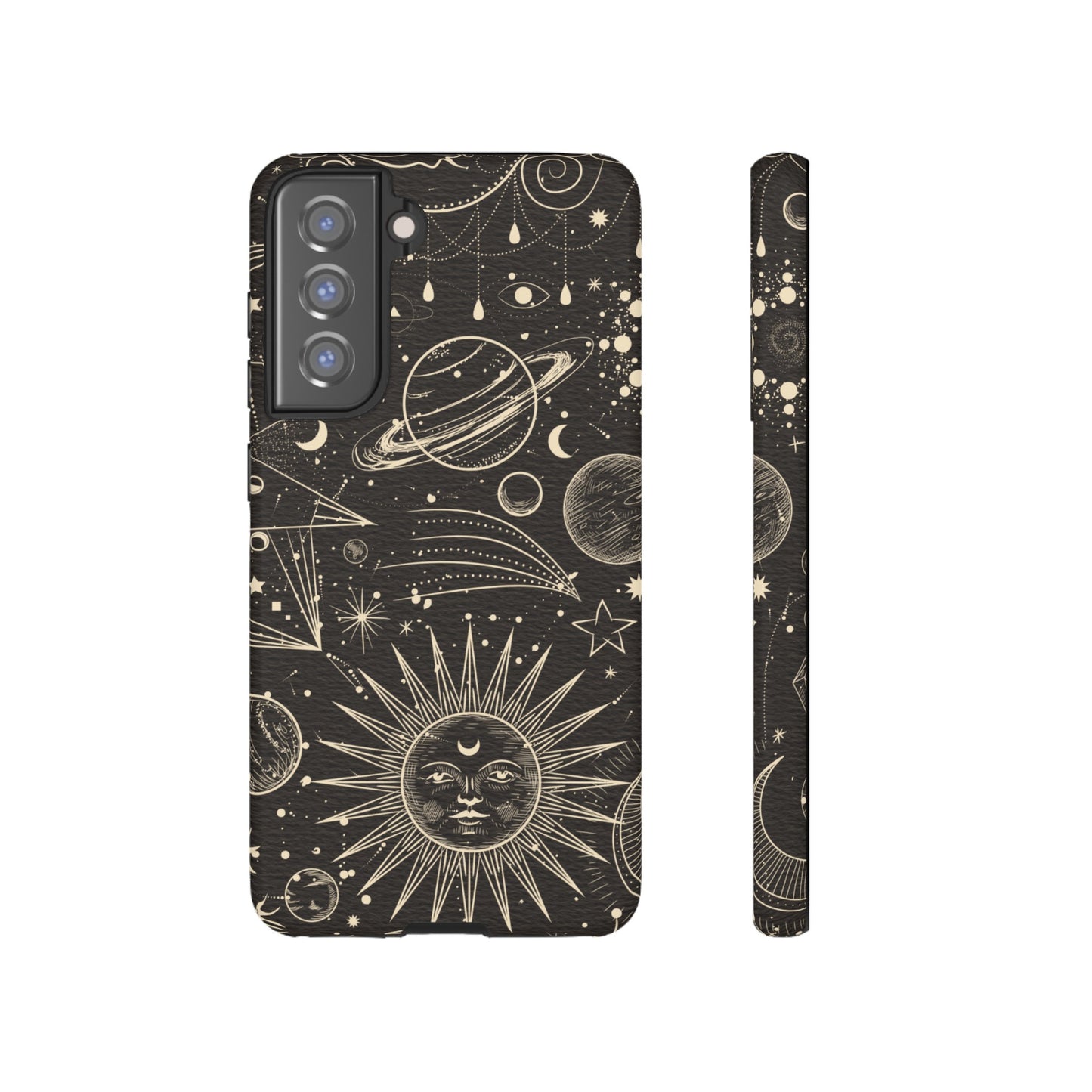 Golden Universe Wallpaper Phone Case | iPhone 15 Plus/ Pro, 14, 13, 12| Google Pixel 7, Pro, 5| Samsung Galaxy S23 All Major Phone Models