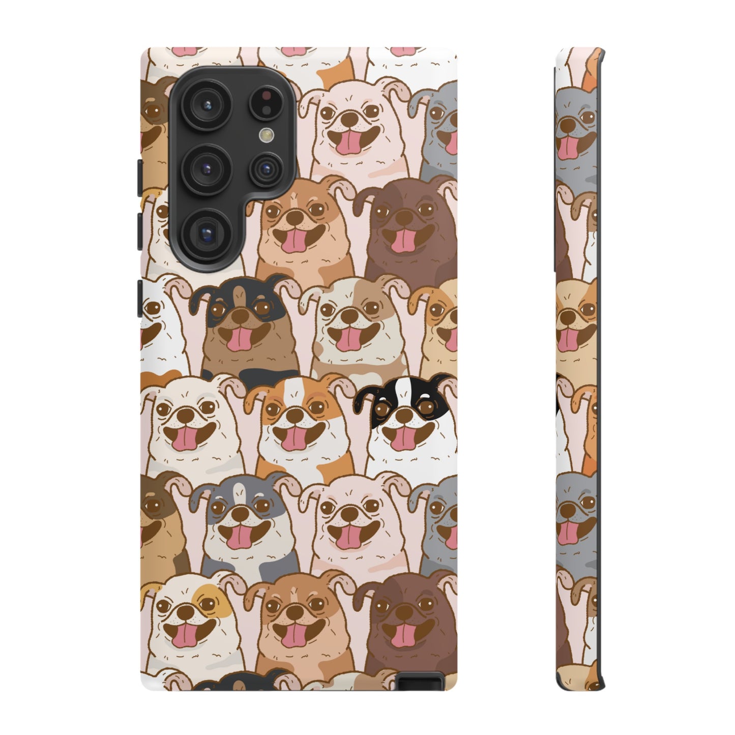 Dog Line Up Phone Case | iPhone 15 Plus/ Pro, 14, 13, 12| Google Pixel 7, Pro, 5| Samsung Galaxy S23 All Major Phone Models