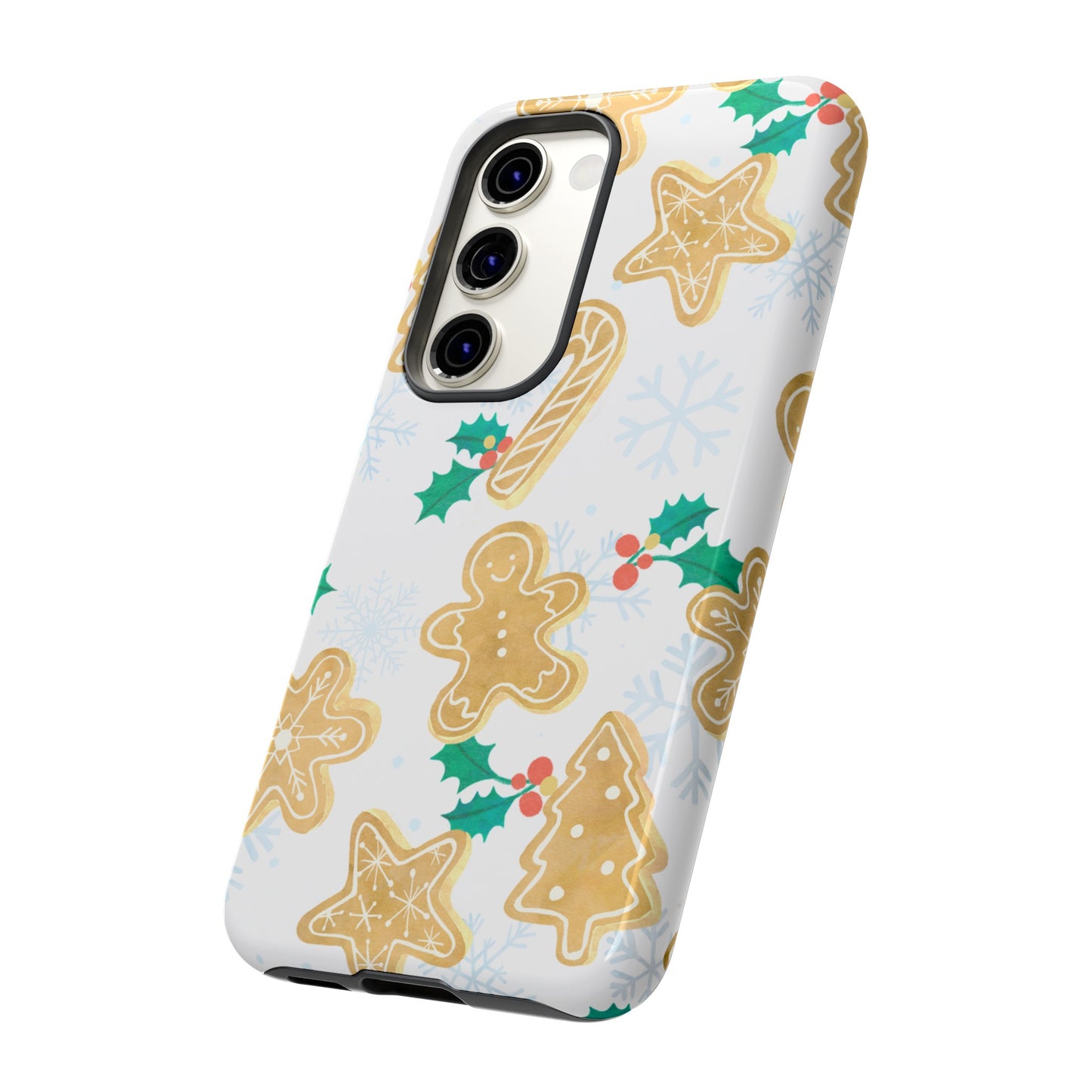 Gingerbread Wallpaper Phone Case | iPhone 15 Plus/ Pro, 14, 13, 12| Google Pixel 7, Pro, 5| Samsung Galaxy S23 All Major Phone Models