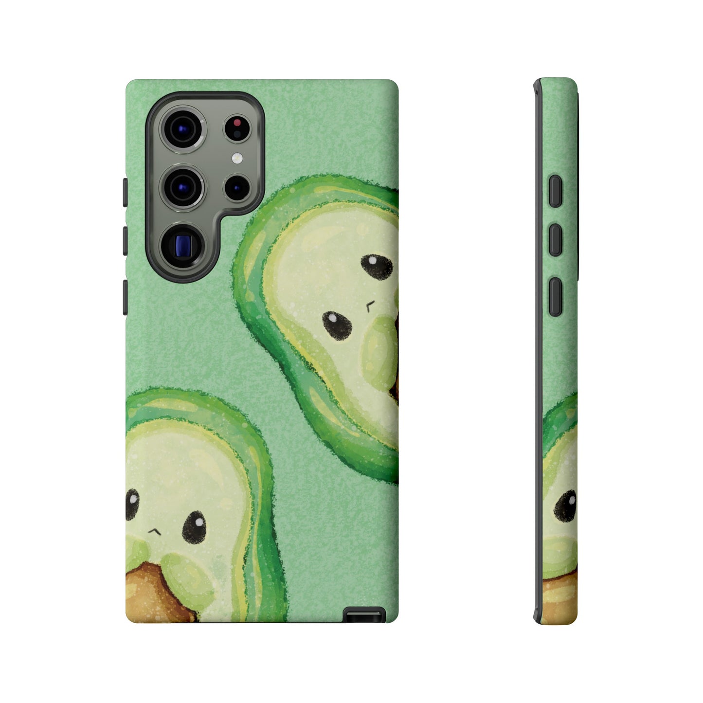 Avocado Friends Wallpaper Phone Case | iPhone 15 Plus/ Pro, 14, 13, 12| Google Pixel 7, Pro, 5| Samsung Galaxy S23 All Major Phone Models