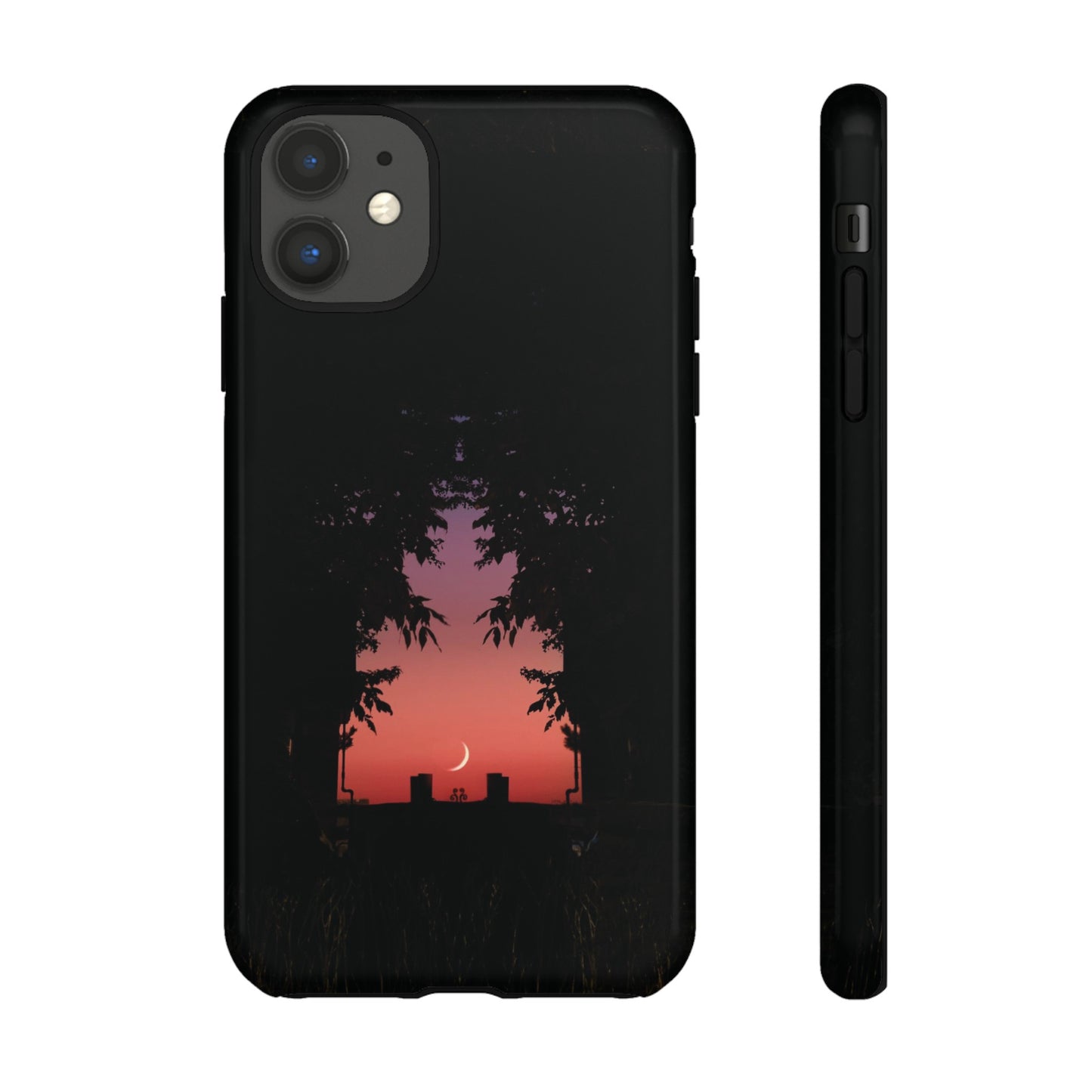 Crescent Night Wallpaper Phone Case | iPhone 15 Plus/ Pro, 14, 13, 12| Google Pixel 7, Pro, 5| Samsung Galaxy S23 All Major Phone Models