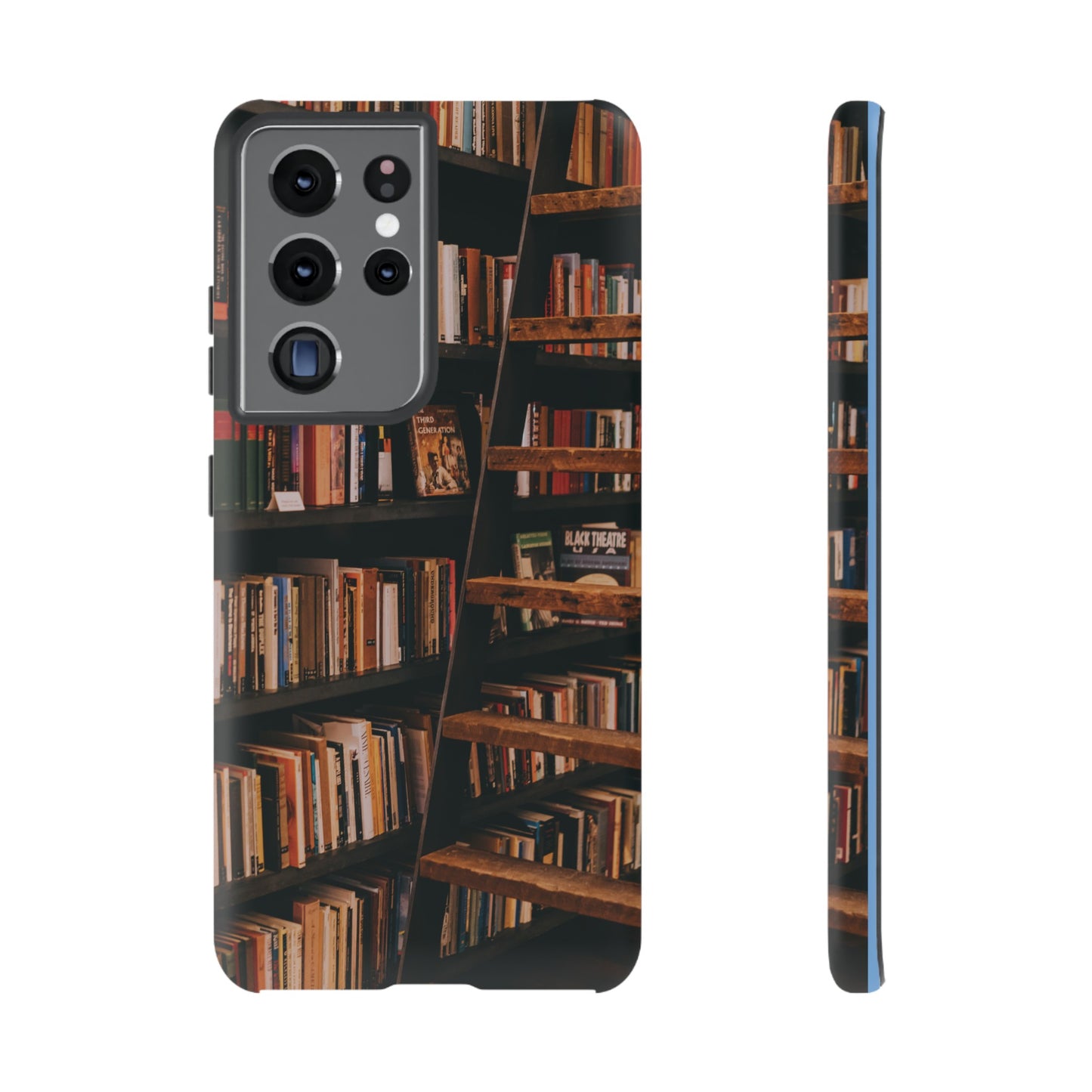 Bookcase Wallpaper Phone Case | iPhone 15 Plus/ Pro, 14, 13, 12| Google Pixel 7, Pro, 5| Samsung Galaxy S23 All Major Phone Models