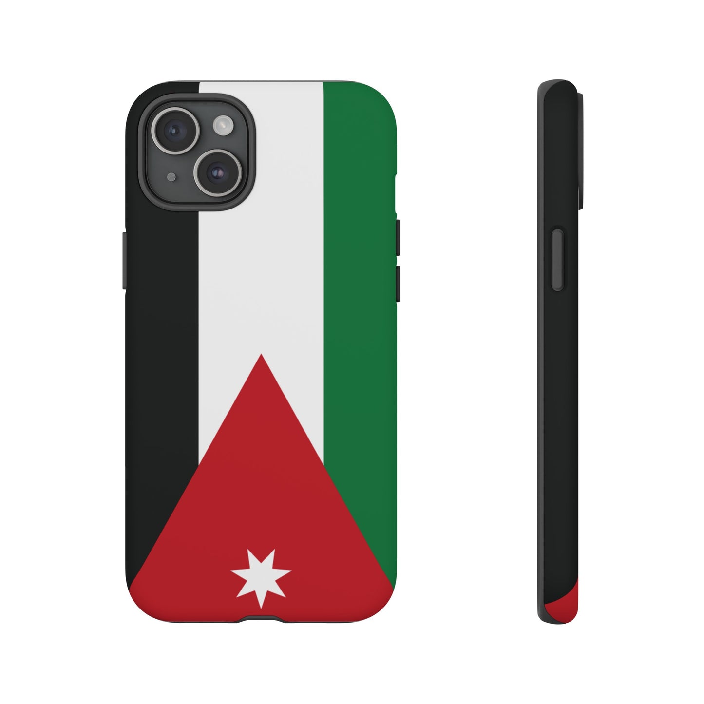 Jordan Flag Phone Case |iPhone 15 Plus/ Pro, 14, 13, 12|Google Pixel 7, Pro, 5| Samsung Galaxy S23 All Major Phone Models