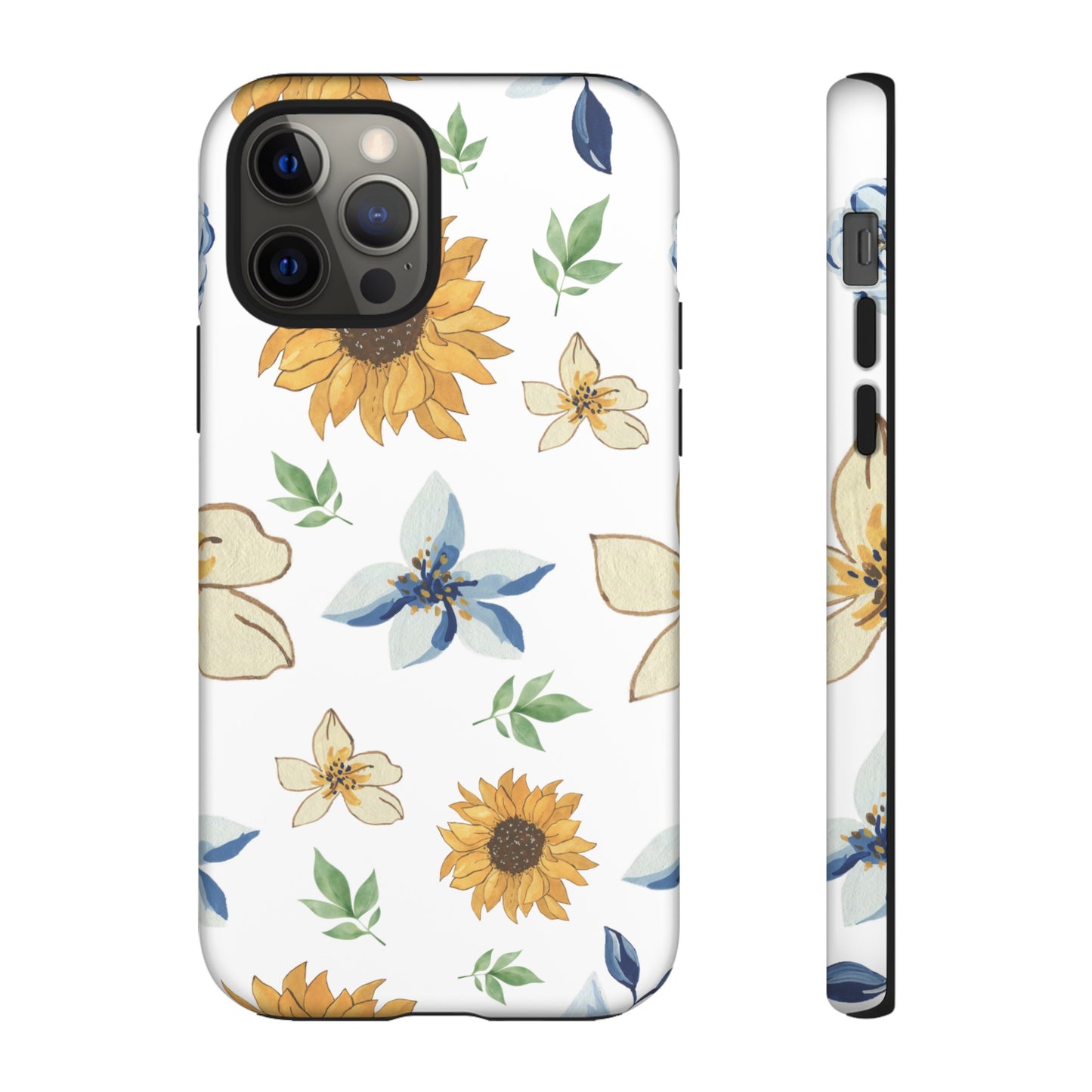 Beautiful Watercolour Flower Wallpaper Phone Case | iPhone 15 Plus/ Pro, 14, 13, 12| Google Pixel 7, Pro, 5| Samsung Galaxy S23 All Major Phone Models