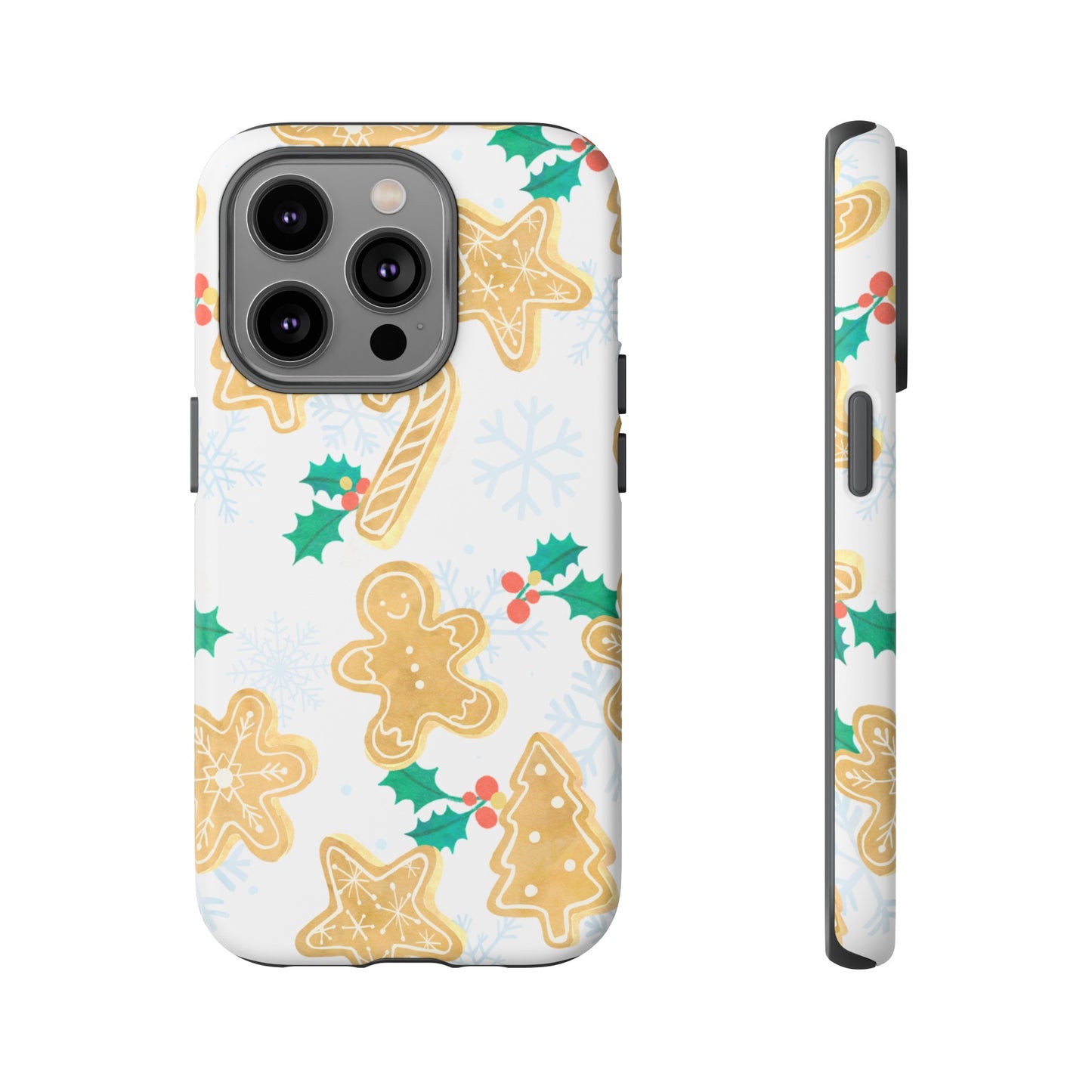 Gingerbread Wallpaper Phone Case | iPhone 15 Plus/ Pro, 14, 13, 12| Google Pixel 7, Pro, 5| Samsung Galaxy S23 All Major Phone Models