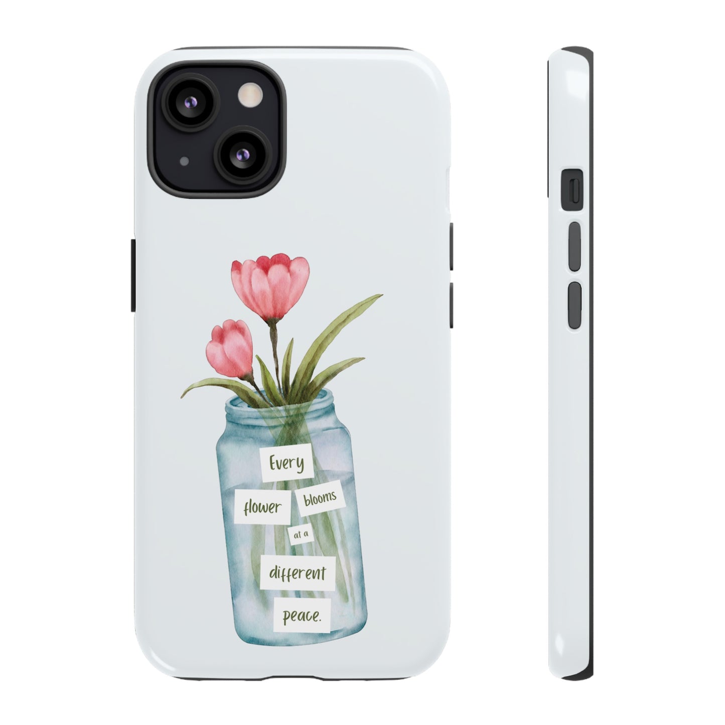 Flowers in a Jar Wallpaper Phone Case | iPhone 15 Plus/ Pro, 14, 13, 12| Google Pixel 7, Pro, 5| Samsung Galaxy S23 All Major Phone Models