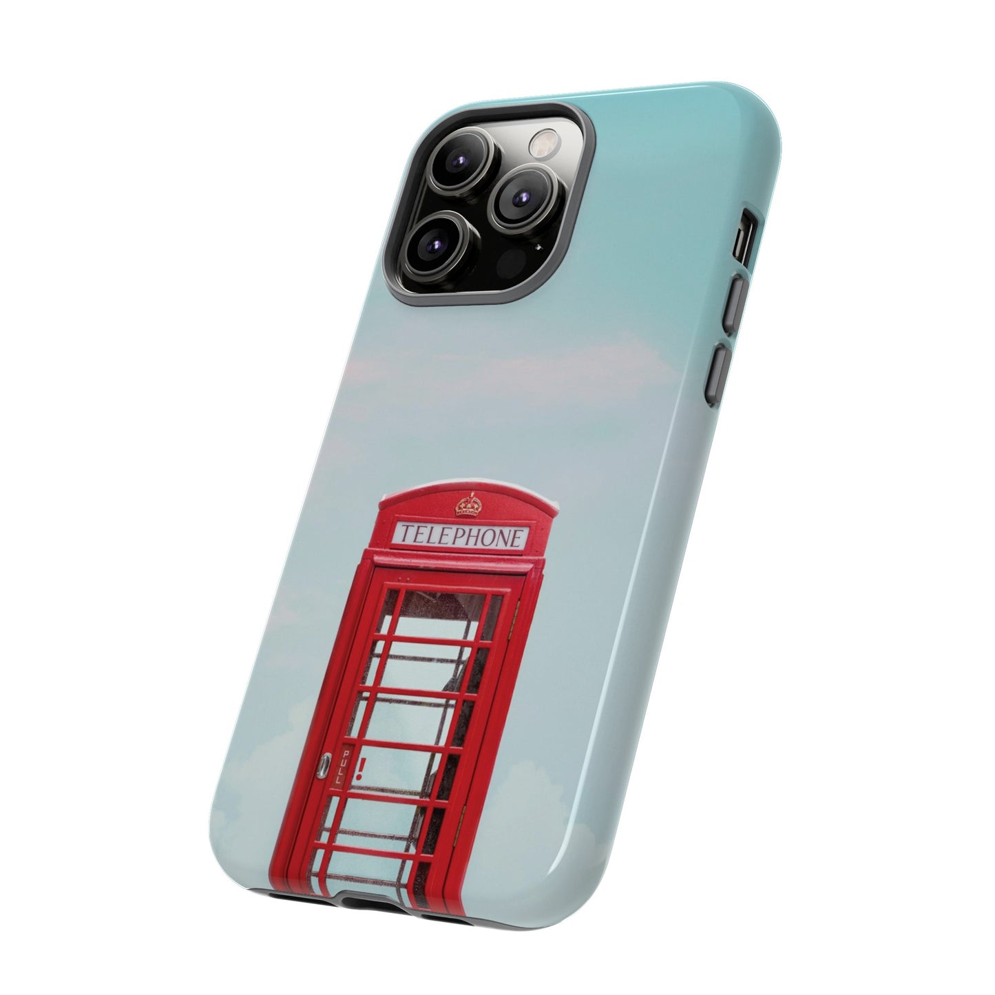 Telephone Booth Wallpaper Phone Case |iPhone 15 Plus/ Pro, 14, 13, 12|Google Pixel 7, Pro, 5| Samsung Galaxy S23 All Major Phone Models