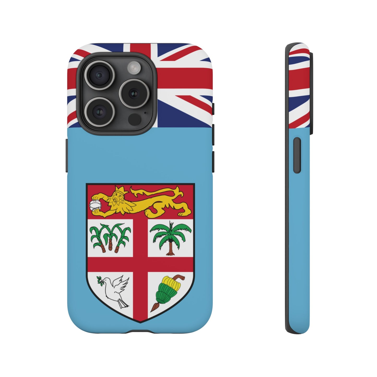 Fiji Flag Phone Case | iPhone 15 Plus/ Pro, 14, 13, 12| Google Pixel 7, Pro, 5| Samsung Galaxy S23 All Major Phone Models