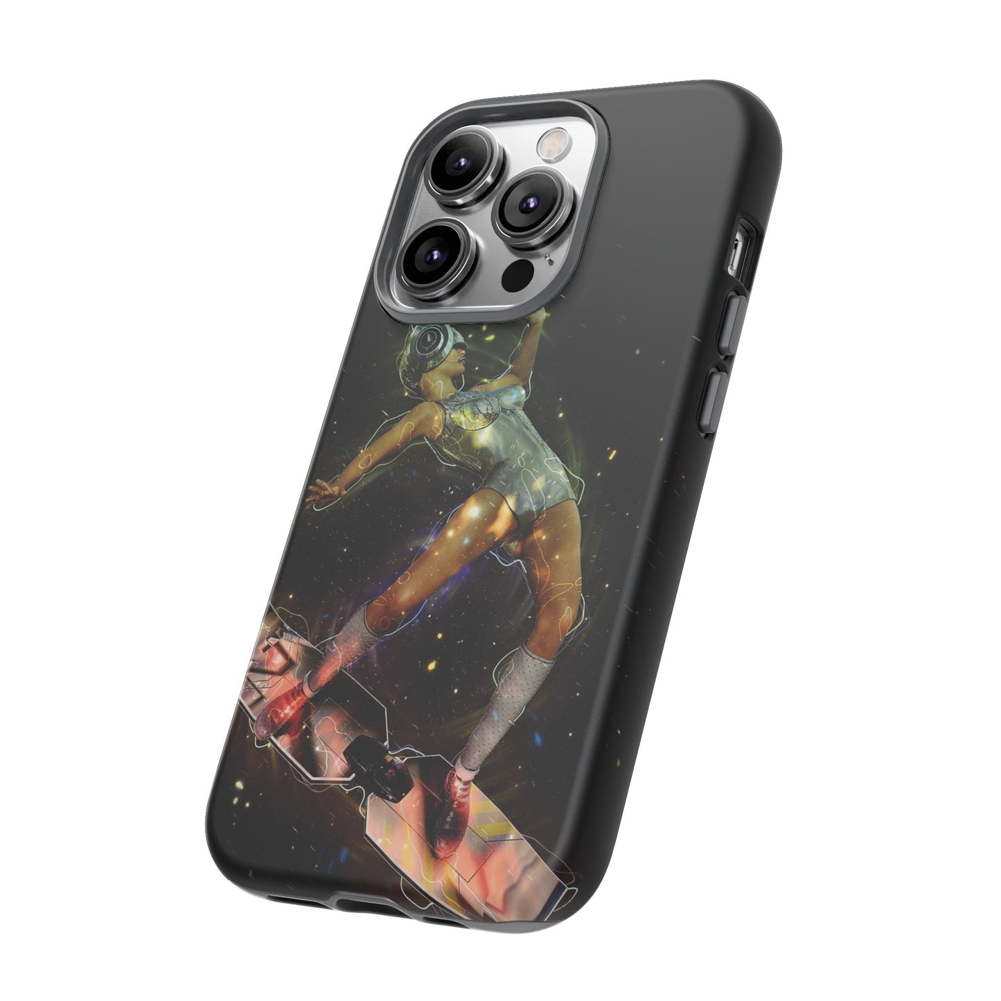 Sci-Fi Skateboard Wallpaper Phone Case | iPhone 15 Plus/ Pro, 14, 13, 12| Google Pixel 7, Pro, 5| Samsung Galaxy S23 All Major Phone Models