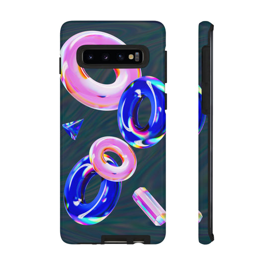 Hologram Shapes Phone Case | iPhone 15 Plus/ Pro, 14, 13, 12| Google Pixel 7, Pro, 5| Samsung Galaxy S23 All Major Phone Models