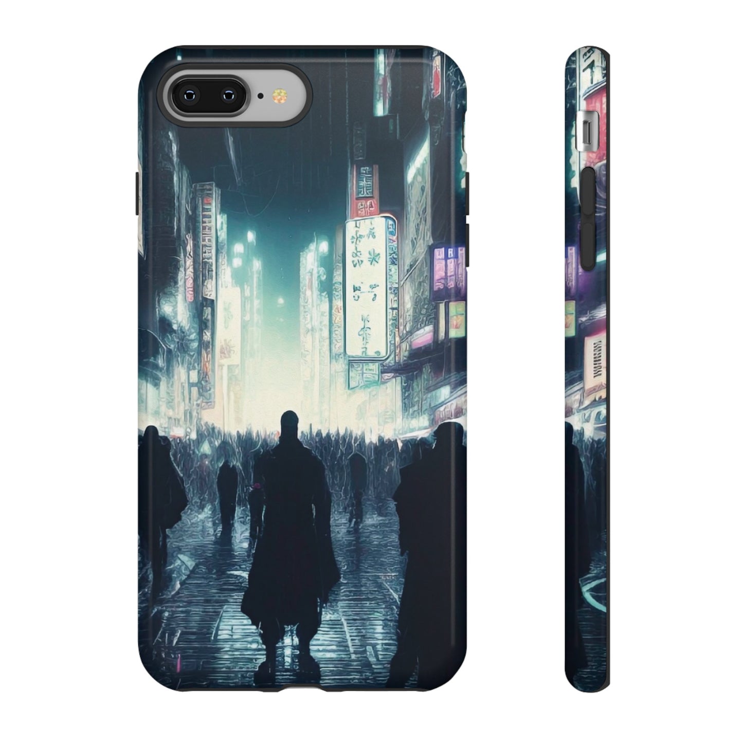 Strangers in the City Wallpaper Phone Case | iPhone 15 Plus/ Pro, 14, 13, 12| Google Pixel 7, Pro, 5| Samsung Galaxy S23 All Major Phone Models