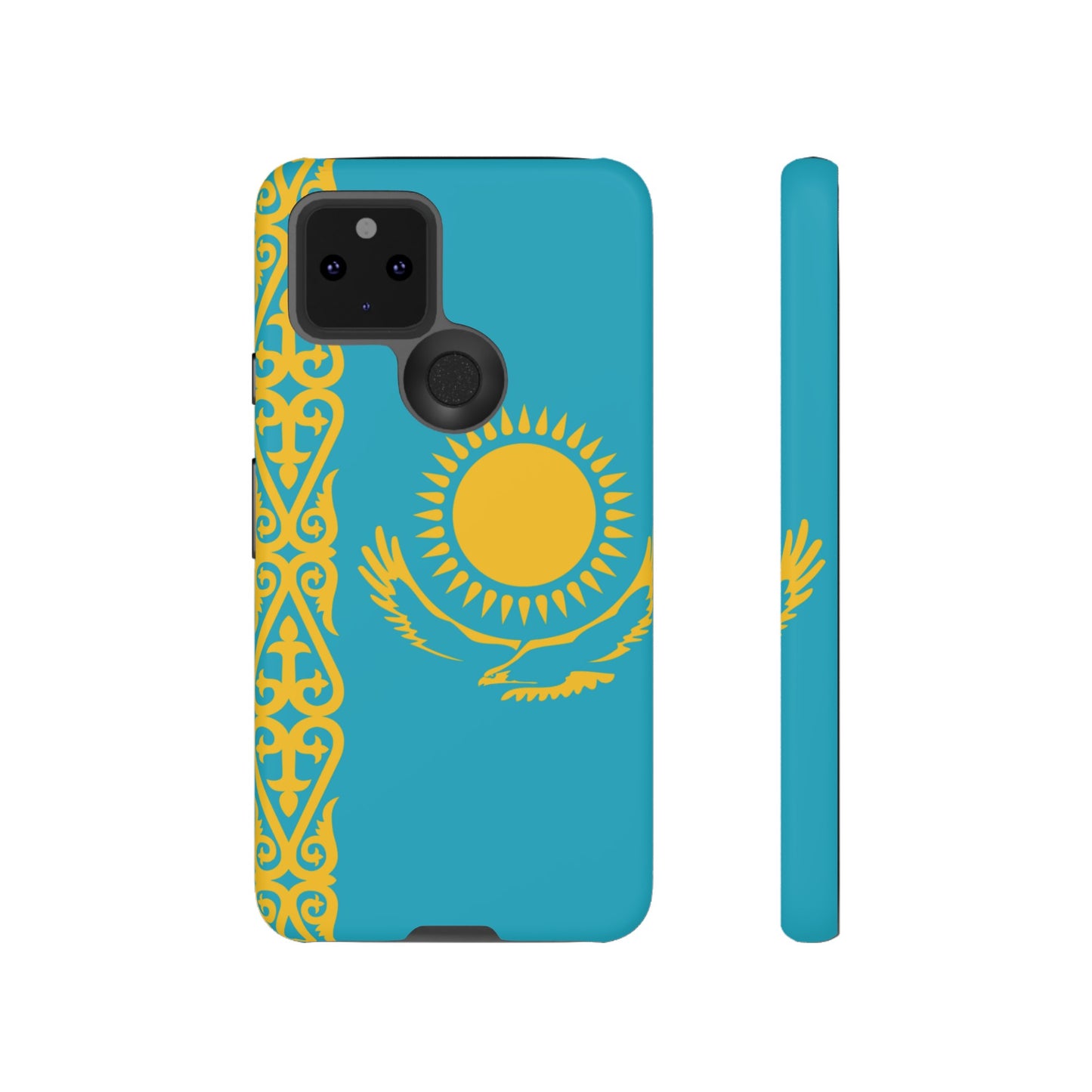 Kazakhstan Flag Phone Case | iPhone 15 Plus/ Pro, 14, 13, 12| Google Pixel 7, Pro, 5| Samsung Galaxy S23 All Major Phone Models