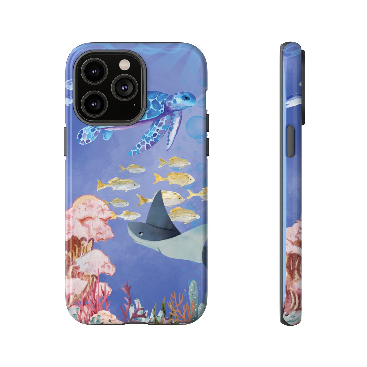 Underwater Scene Wallpaper Phone Case | iPhone 15 Plus/ Pro, 14, 13, 12| Google Pixel 7, Pro, 5| Samsung Galaxy S23 All Major Phone Models