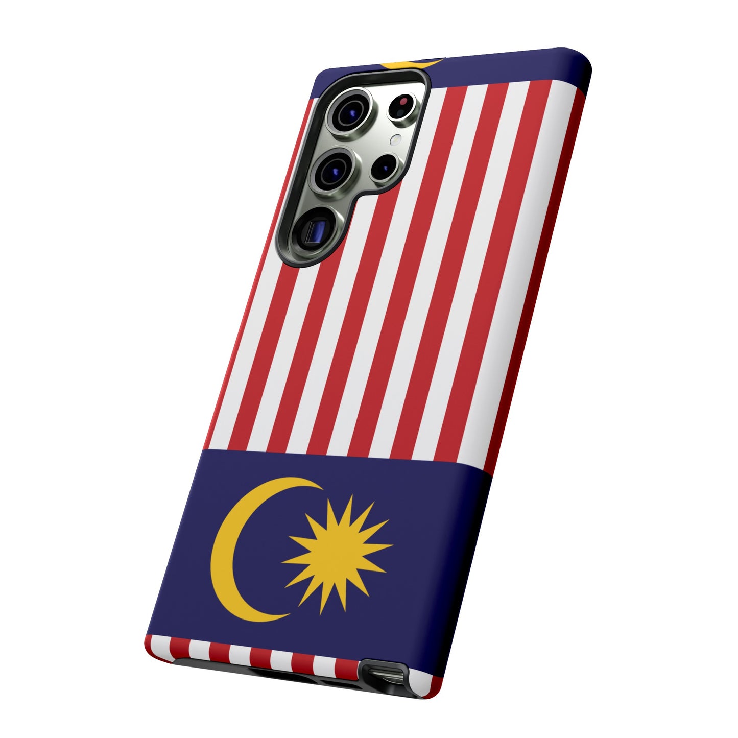 Malaysia Flag Phone Case | iPhone 15 Plus/ Pro, 14, 13, 12| Google Pixel 7, Pro, 5| Samsung Galaxy S23 All Major Phone Models