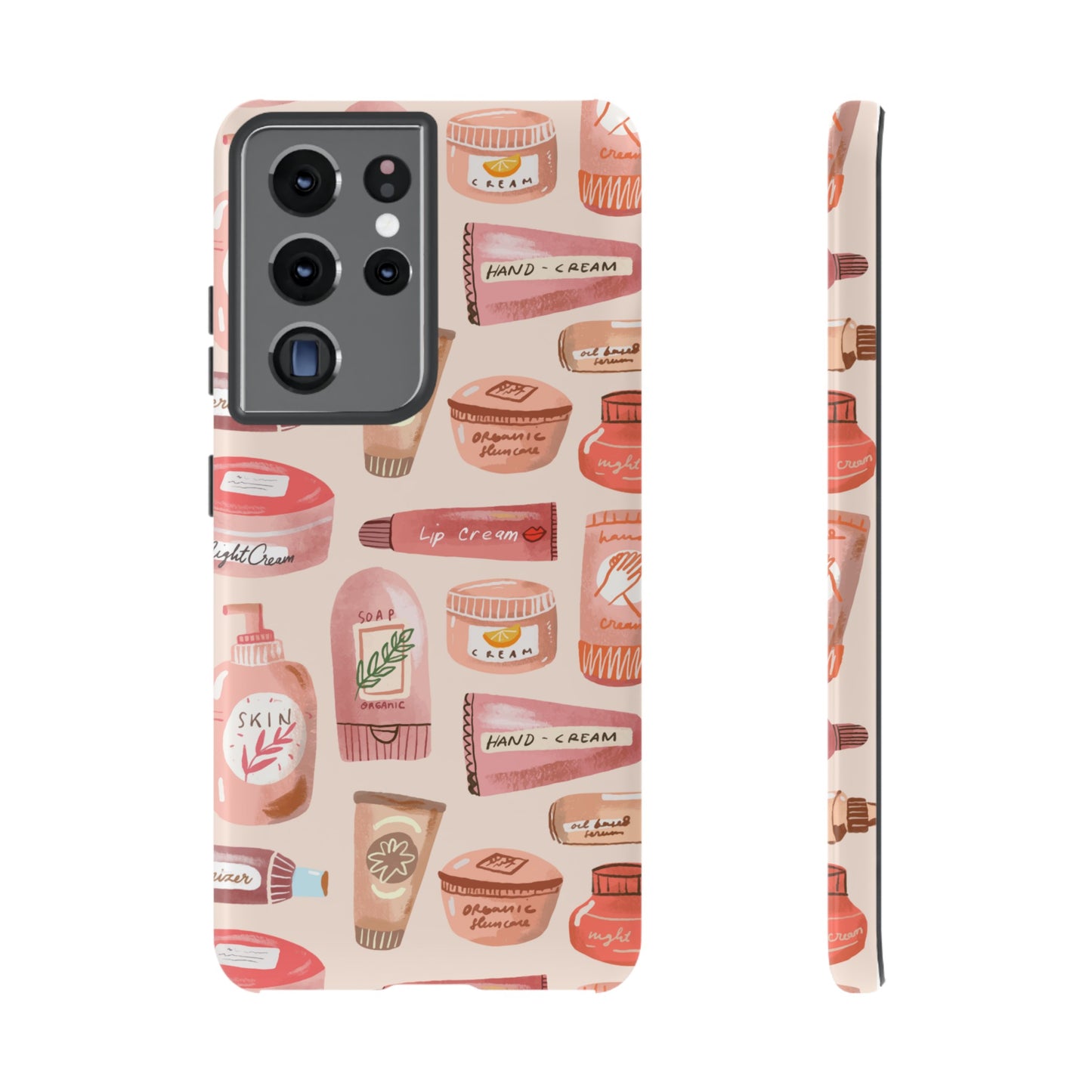 Skin Care Wallpaper Phone Case | iPhone 15 Plus/ Pro, 14, 13, 12| Google Pixel 7, Pro, 5| Samsung Galaxy S23 All Major Phone Models