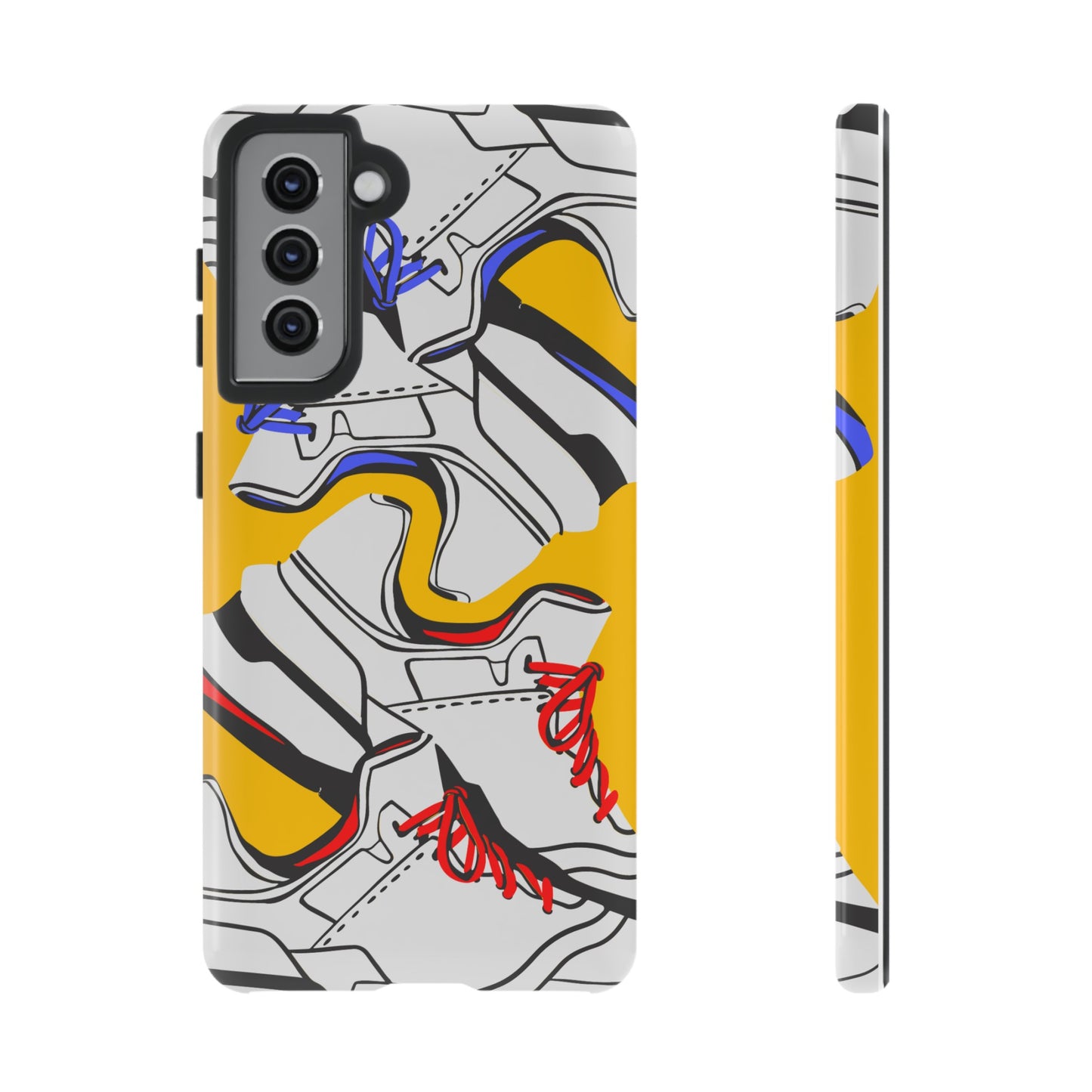 Sneakers Wallpaper Phone Case | iPhone 15 Plus/ Pro, 14, 13, 12| Google Pixel 7, Pro, 5| Samsung Galaxy S23 All Major Phone Models