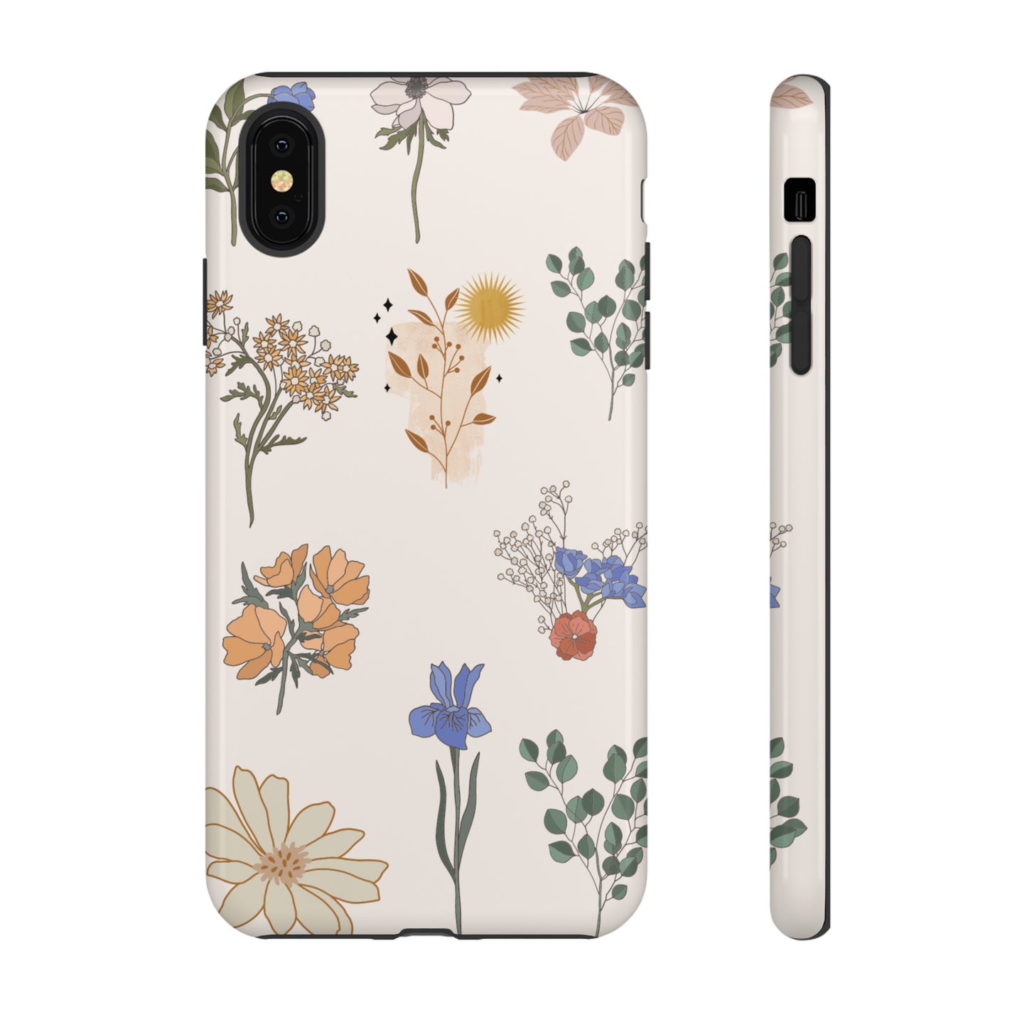 Floral Collage Phone Case | iPhone 15 Plus/ Pro, 14, 13, 12| Google Pixel 7, Pro, 5| Samsung Galaxy S23 All Major Phone Models