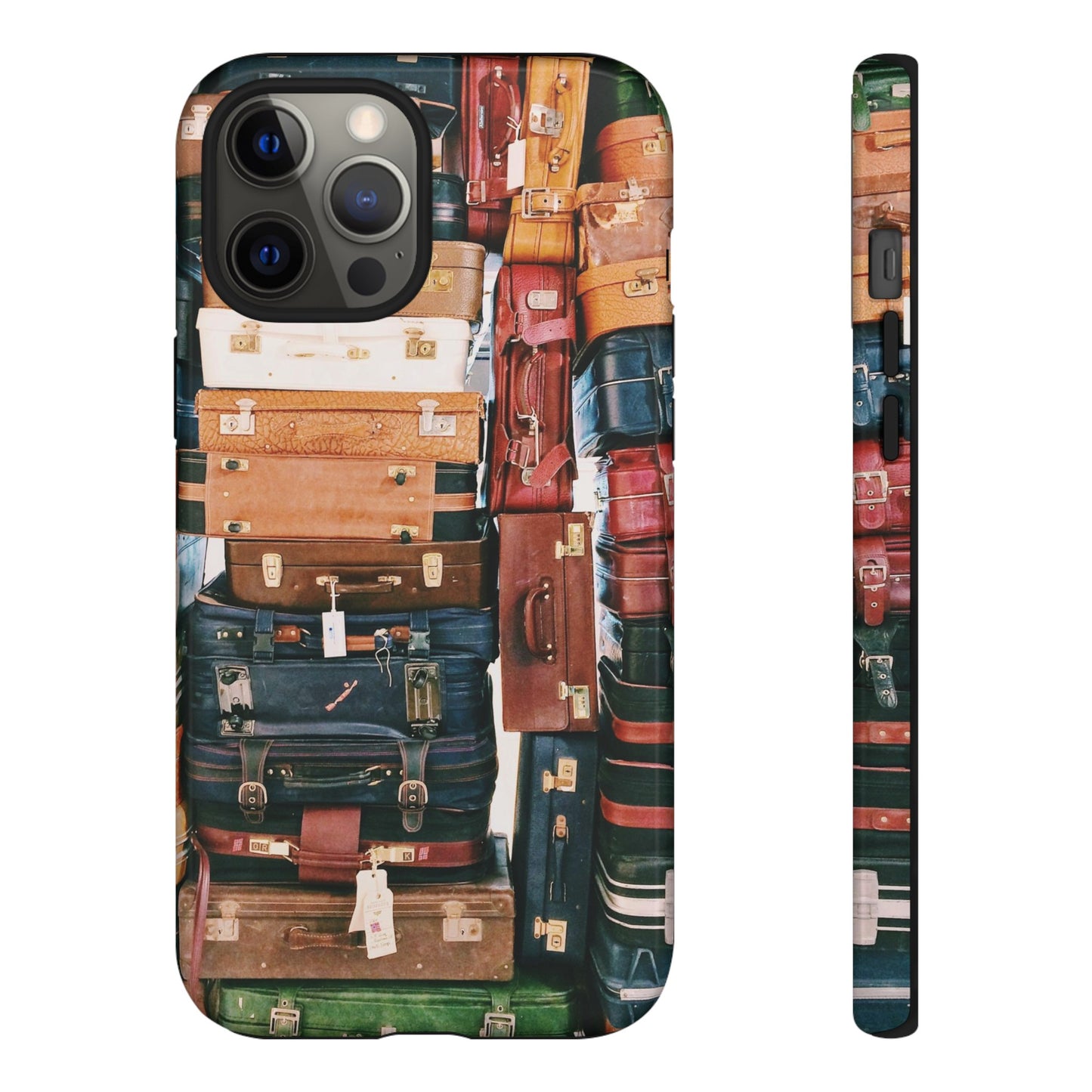 Suitcase Wallpaper Phone Case | iPhone 15 Plus/ Pro, 14, 13, 12| Google Pixel 7, Pro, 5| Samsung Galaxy S23 All Major Phone Models