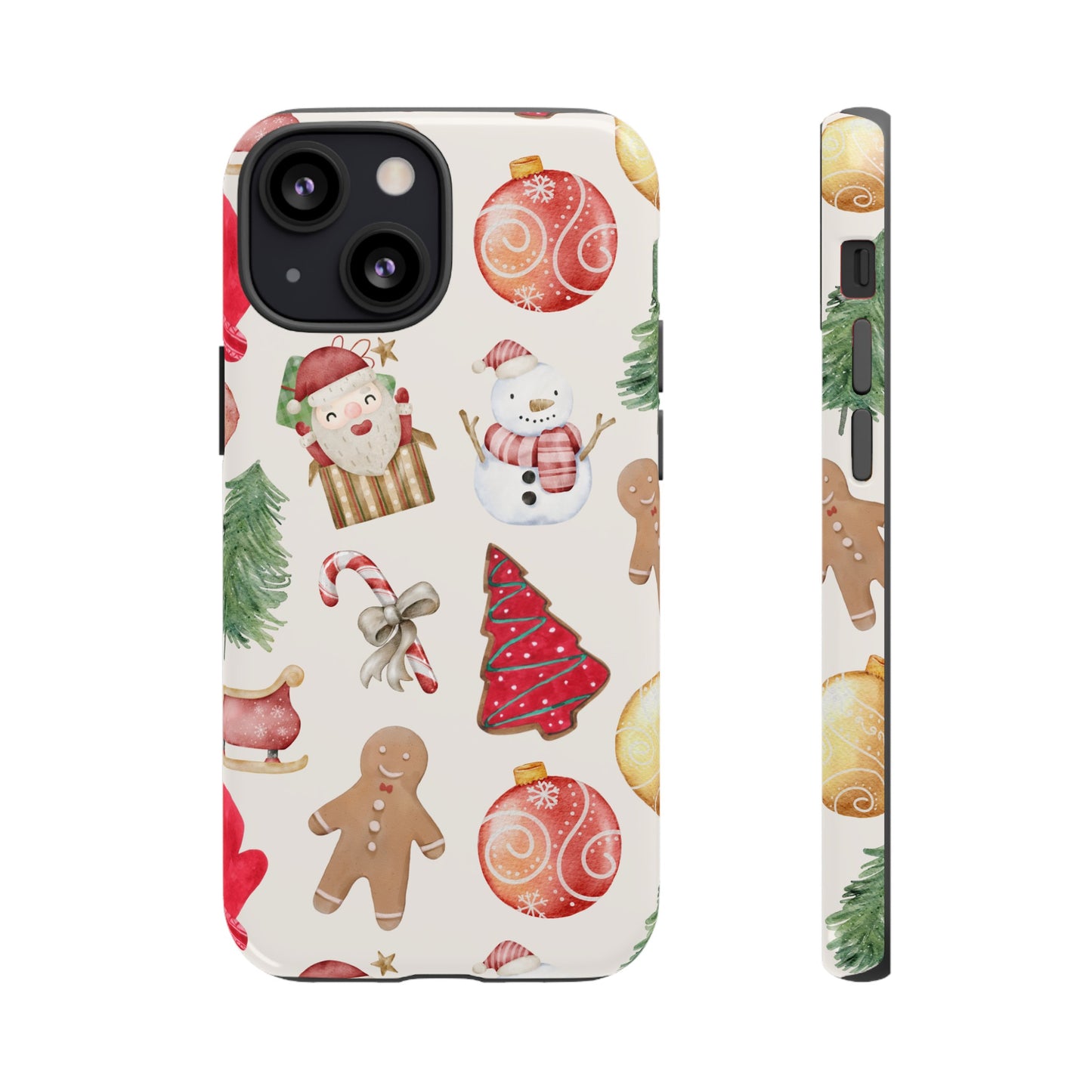 Collage Christmas Wallpaper Phone Case | iPhone 15 Plus/ Pro, 14, 13, 12| Google Pixel 7, Pro, 5| Samsung Galaxy S23 All Major Phone Models