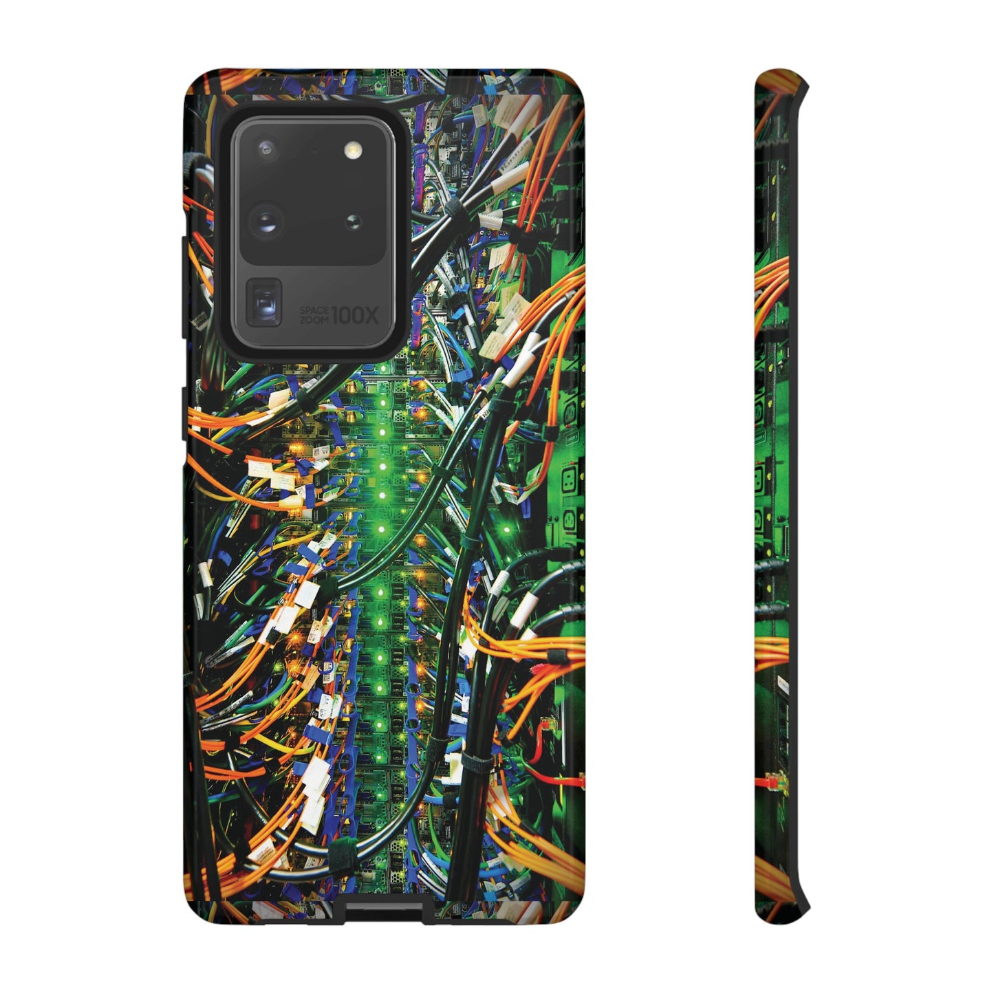 Green Computer Circuitboard Wallpaper Phone Case | iPhone 15 Plus/ Pro, 14, 13, 12| Google Pixel 7, Pro, 5| Samsung Galaxy S23 All Major Phone Models