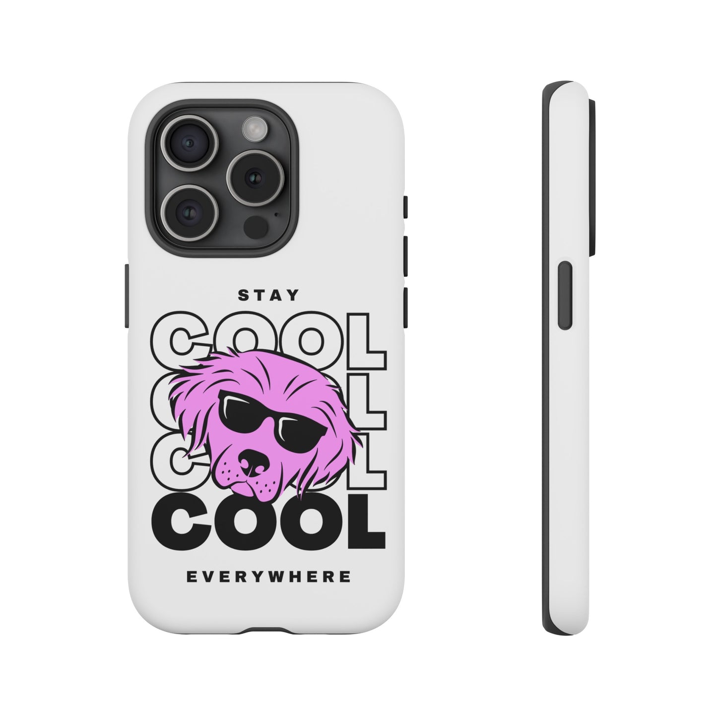 Stay Cool Phone Case | iPhone 15 Plus/ Pro, 14, 13, 12| Google Pixel 7, Pro, 5| Samsung Galaxy S23 All Major Phone Models