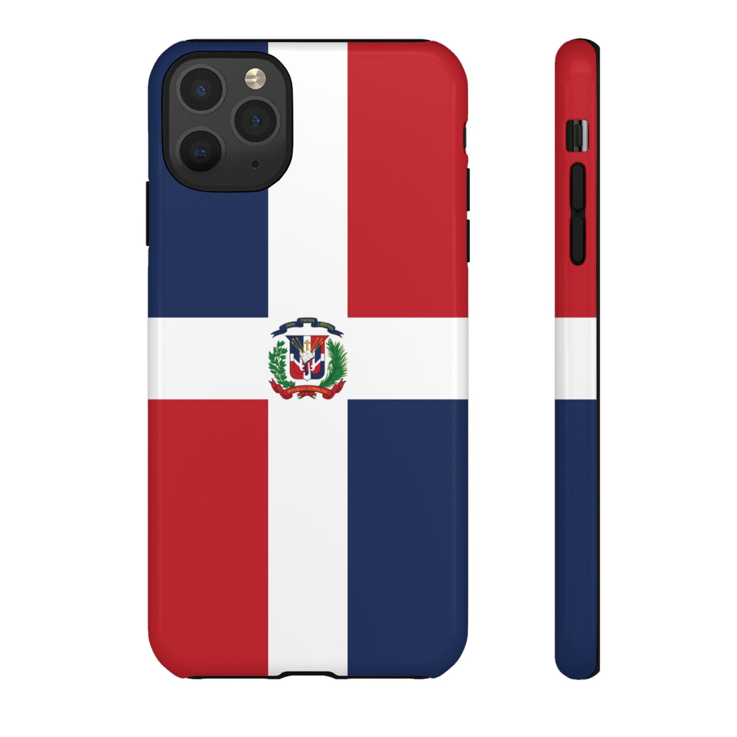 Dominican Republic Flag Phone Case | iPhone 15 Plus/ Pro, 14, 13, 12| Google Pixel 7, Pro, 5| Samsung Galaxy S23 All Major Phone Models