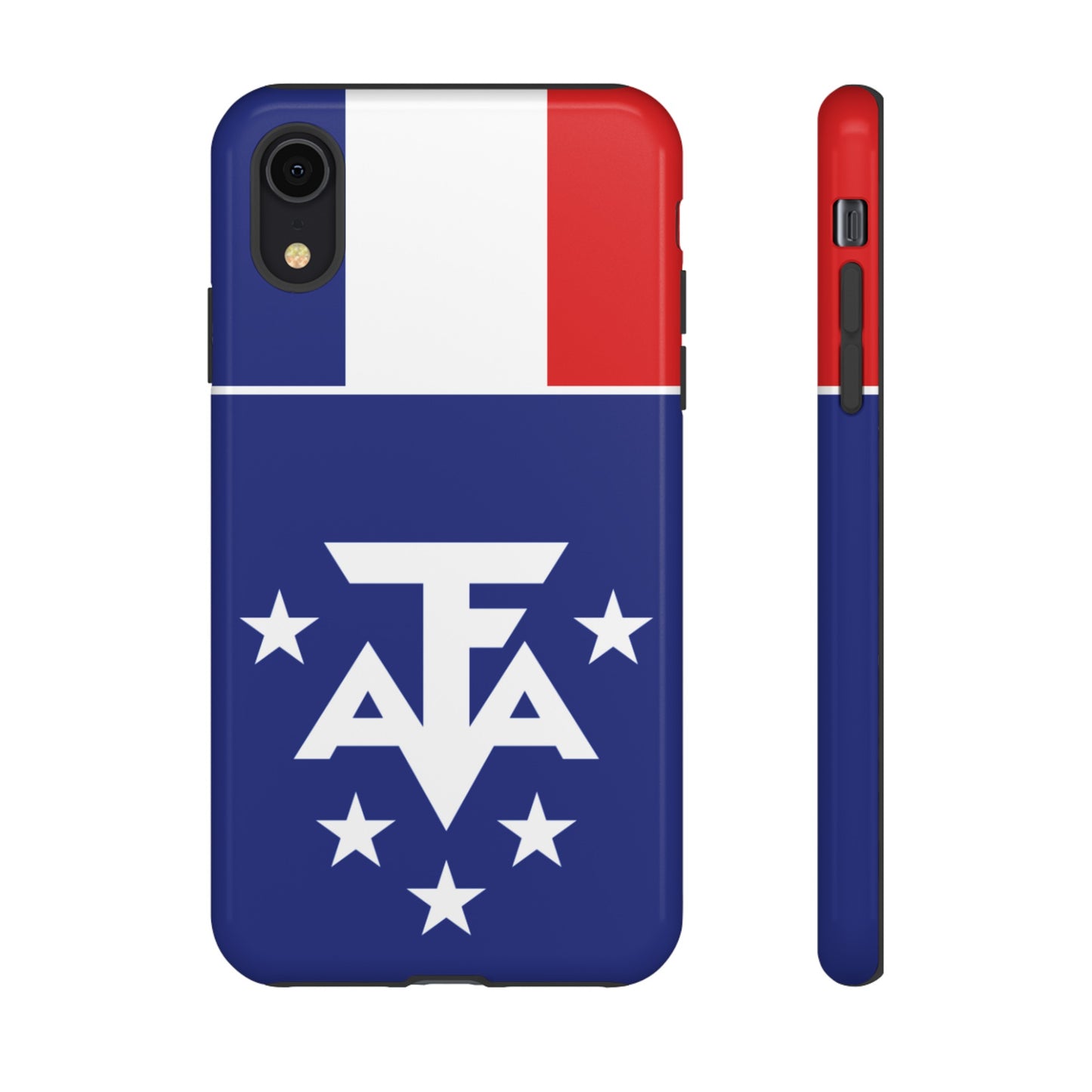 French Southern And Antarctic Lands Flag Phone Case | iPhone 15 Plus/ Pro, 14, 13, 12| Google Pixel 7, Pro, 5| Samsung Galaxy S23 All Major Phone Models