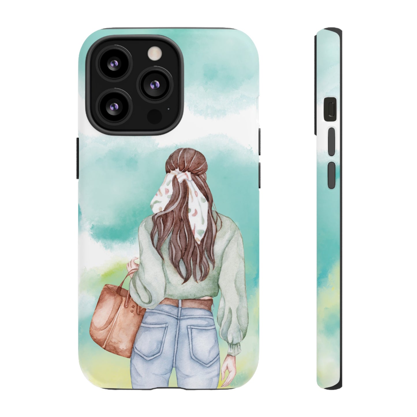 Girl Wallpaper Phone Case | iPhone 15 Plus/ Pro, 14, 13, 12| Google Pixel 7, Pro, 5| Samsung Galaxy S23 All Major Phone Models