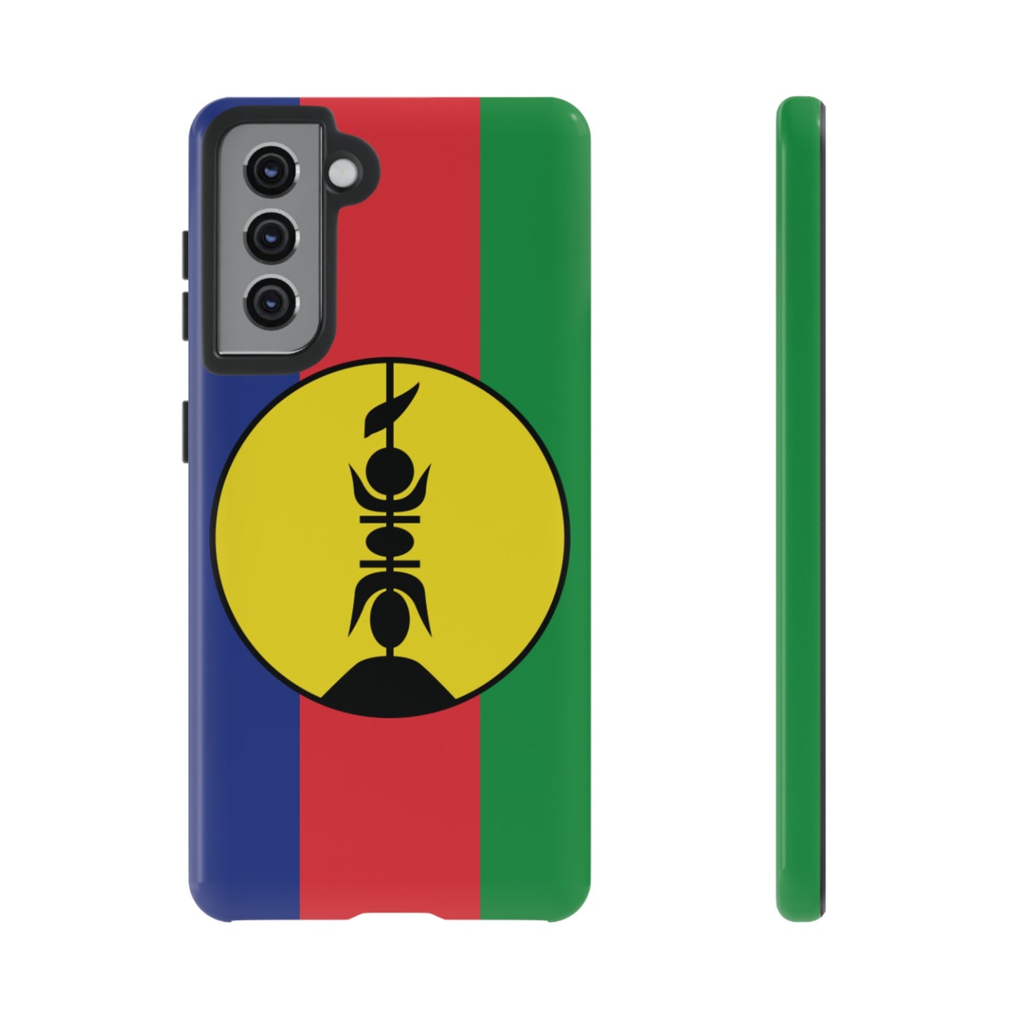 New Caledonia Flag Phone Case | iPhone 15 Plus/ Pro, 14, 13, 12| Google Pixel 7, Pro, 5| Samsung Galaxy S23 All Major Phone Models