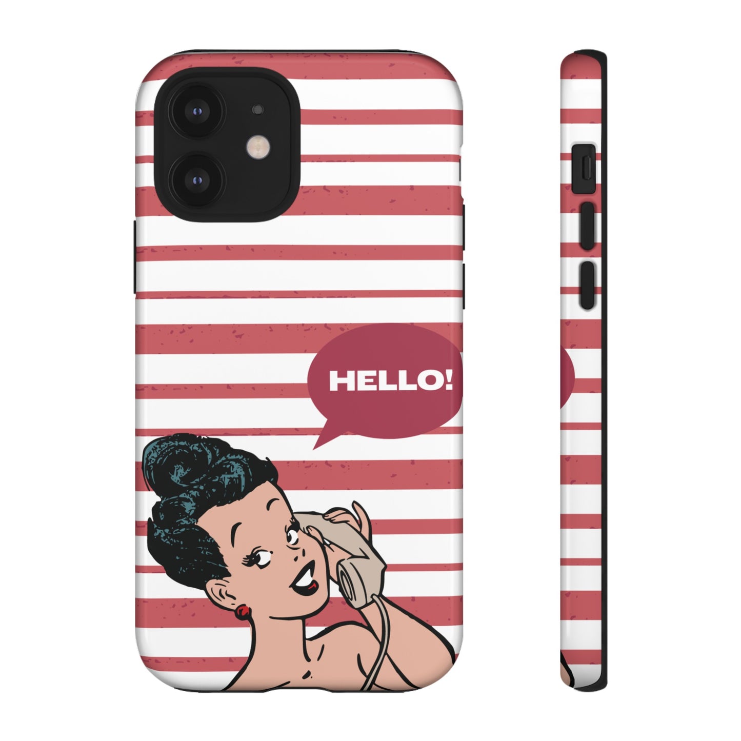 Hello! Wallpaper Phone Case | iPhone 15 Plus/ Pro, 14, 13, 12| Google Pixel 7, Pro, 5| Samsung Galaxy S23 All Major Phone Models