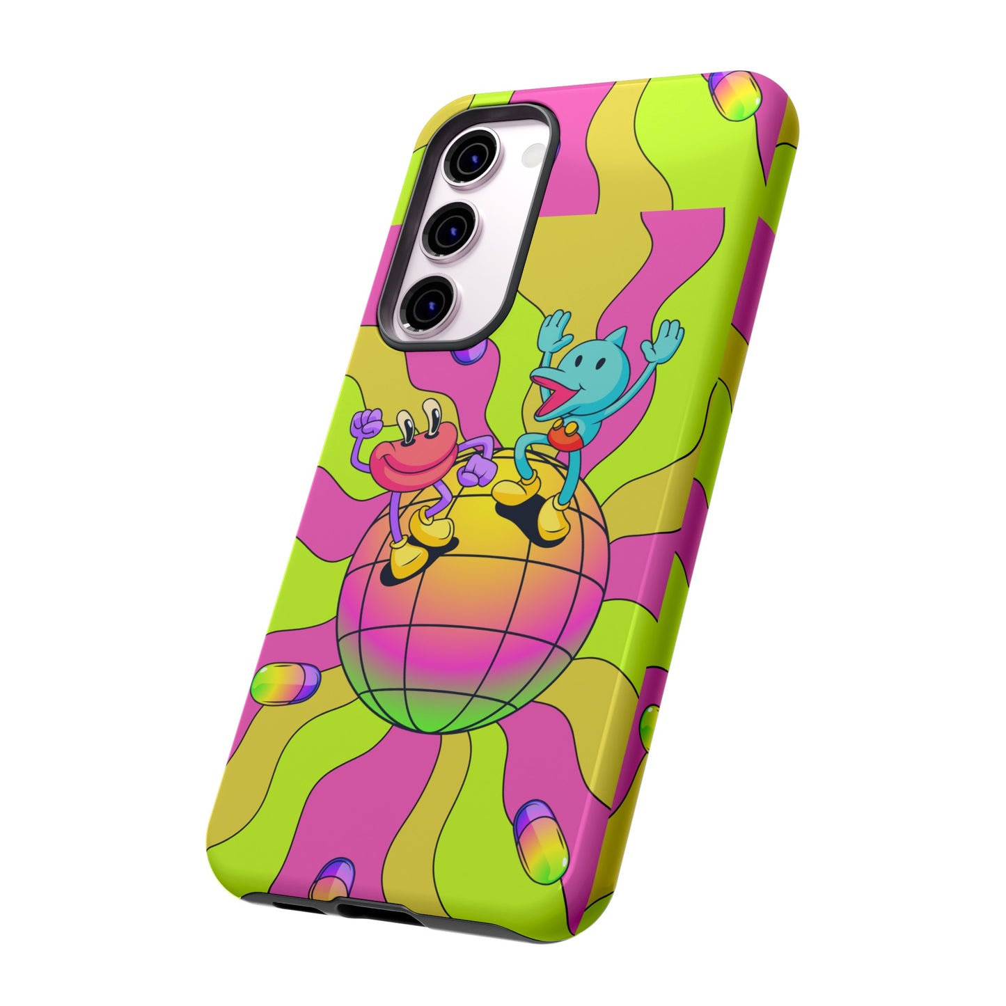 Cosmic Disco Phone Case | iPhone 15 Plus/ Pro, 14, 13, 12| Google Pixel 7, Pro, 5| Samsung Galaxy S23 All Major Phone Models