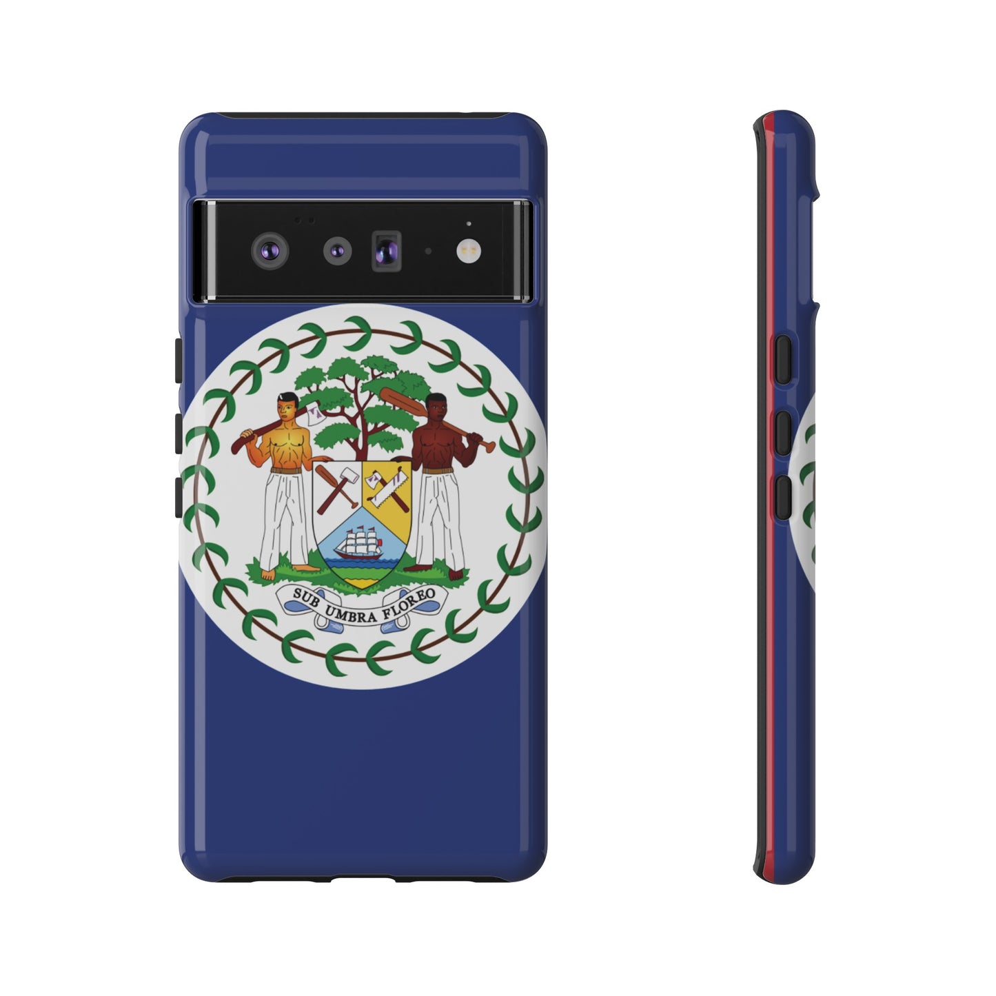 Belize Flag Phone Case | iPhone 15 Plus/ Pro, 14, 13, 12| Google Pixel 7, Pro, 5| Samsung Galaxy S23 All Major Phone Models