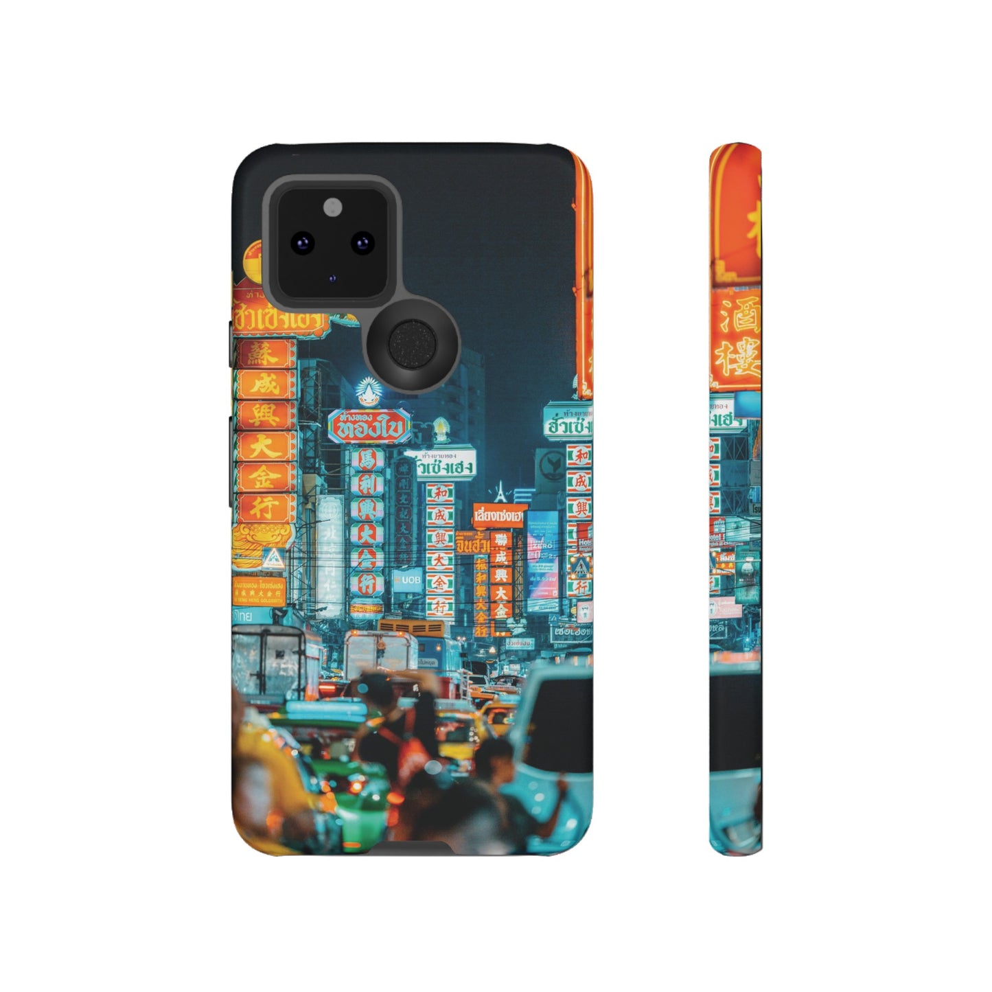 Neon Nightlife Wallpaper Phone Case | iPhone 15 Plus/ Pro, 14, 13, 12| Google Pixel 7, Pro, 5| Samsung Galaxy S23 All Major Phone Models