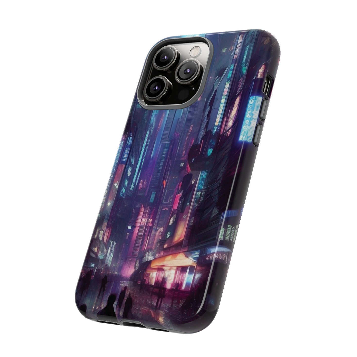 Futuristic Sci-Fi City Wallpaper Phone Case | iPhone 15 Plus/ Pro, 14, 13, 12| Google Pixel 7, Pro, 5| Samsung Galaxy S23 All Major Phone Models