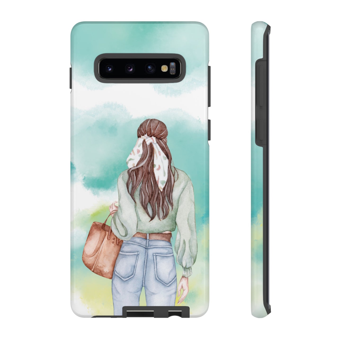 Girl Wallpaper Phone Case | iPhone 15 Plus/ Pro, 14, 13, 12| Google Pixel 7, Pro, 5| Samsung Galaxy S23 All Major Phone Models