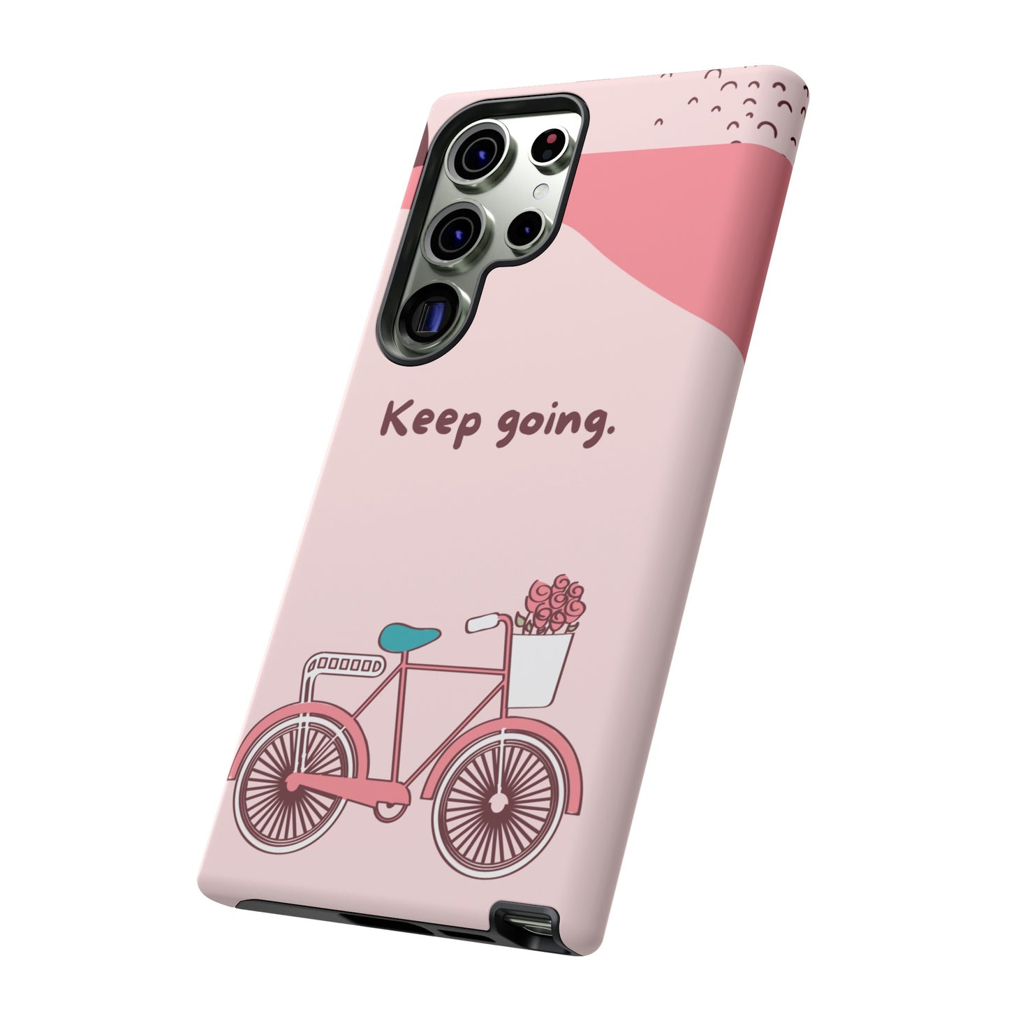 Keep Going Phone Case | iPhone 15 Plus/ Pro, 14, 13, 12| Google Pixel 7, Pro, 5| Samsung Galaxy S23 All Major Phone Models