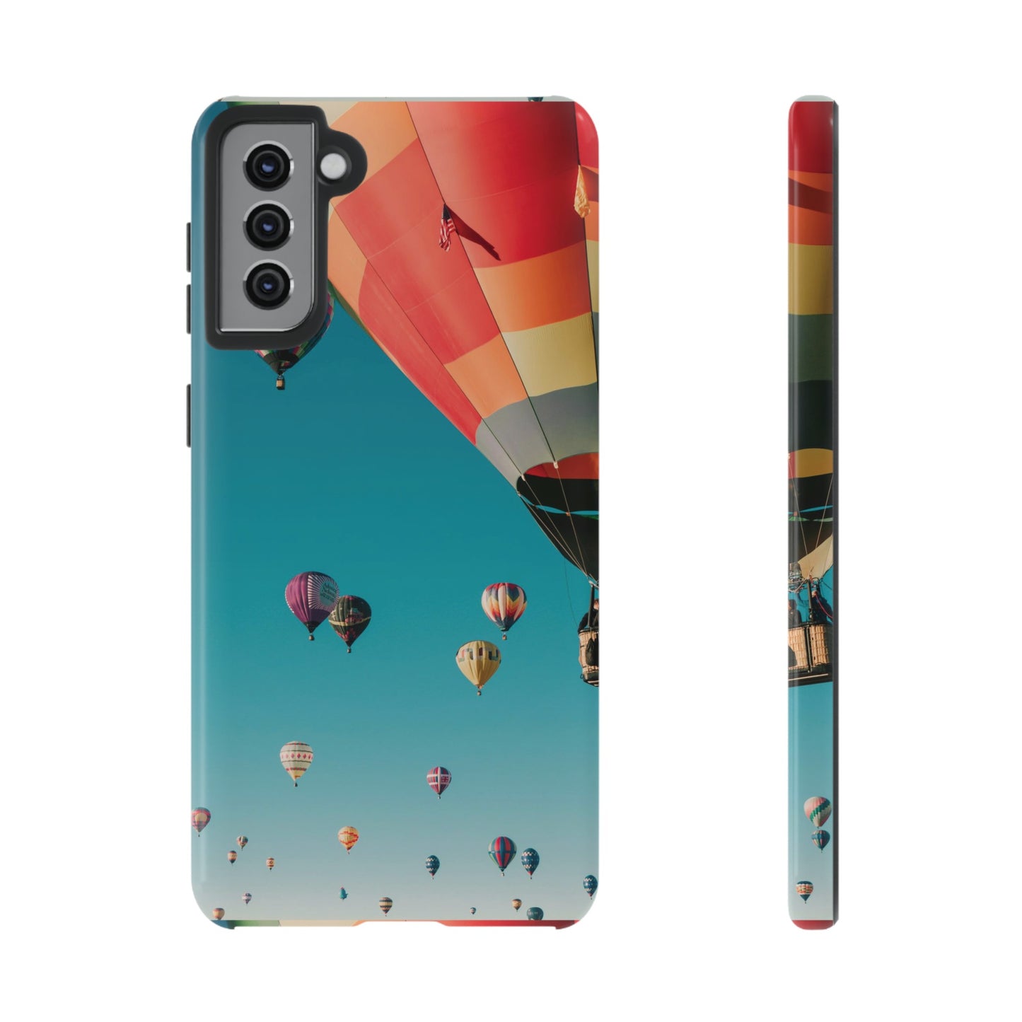 Hot Air Balloon Wallpaper Phone Case | iPhone 15 Plus/ Pro, 14, 13, 12| Google Pixel 7, Pro, 5| Samsung Galaxy S23 All Major Phone Models