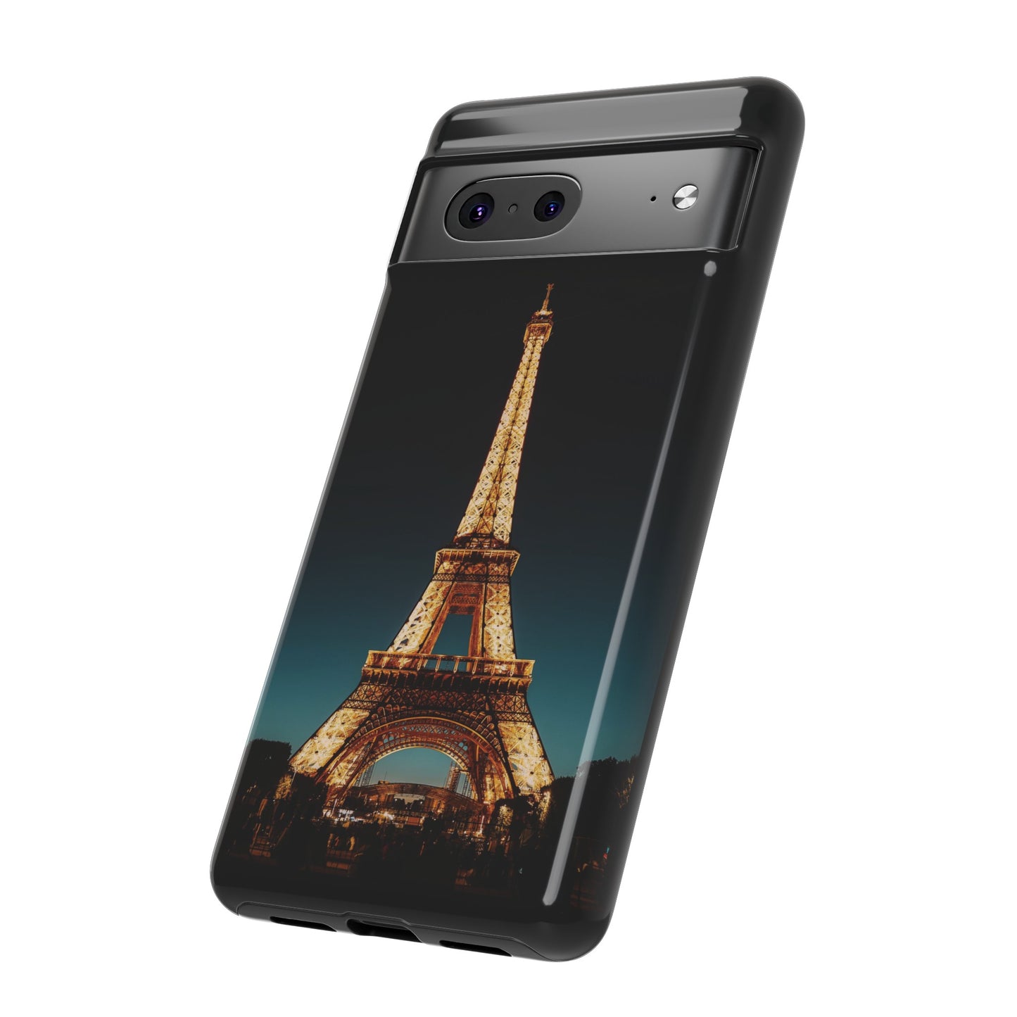 Night Eiffel Tower Phone Case | iPhone 15 Plus/ Pro, 14, 13, 12| Google Pixel 7, Pro, 5| Samsung Galaxy S23 All Major Phone Models