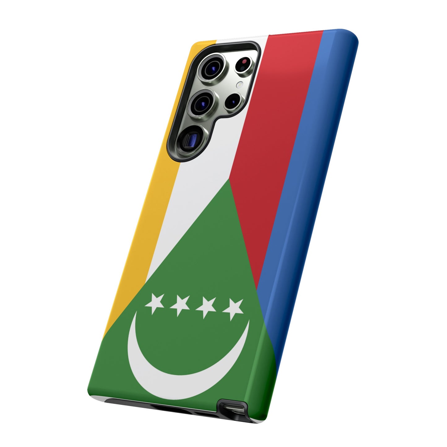 Comoros Flag Phone Case | iPhone 15 Plus/ Pro, 14, 13, 12| Google Pixel 7, Pro, 5| Samsung Galaxy S23 All Major Phone Models