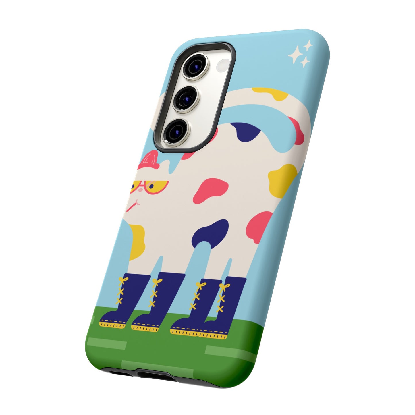 Rainboot Cat Phone Case | iPhone 15 Plus/ Pro, 14, 13, 12| Google Pixel 7, Pro, 5| Samsung Galaxy S23 All Major Phone Models