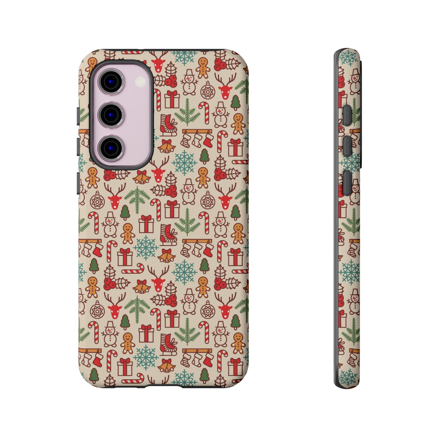 Collage Christmas Wallpaper Phone Case | iPhone 15 Plus/ Pro, 14, 13, 12| Google Pixel 7, Pro, 5| Samsung Galaxy S23 All Major Phone Models