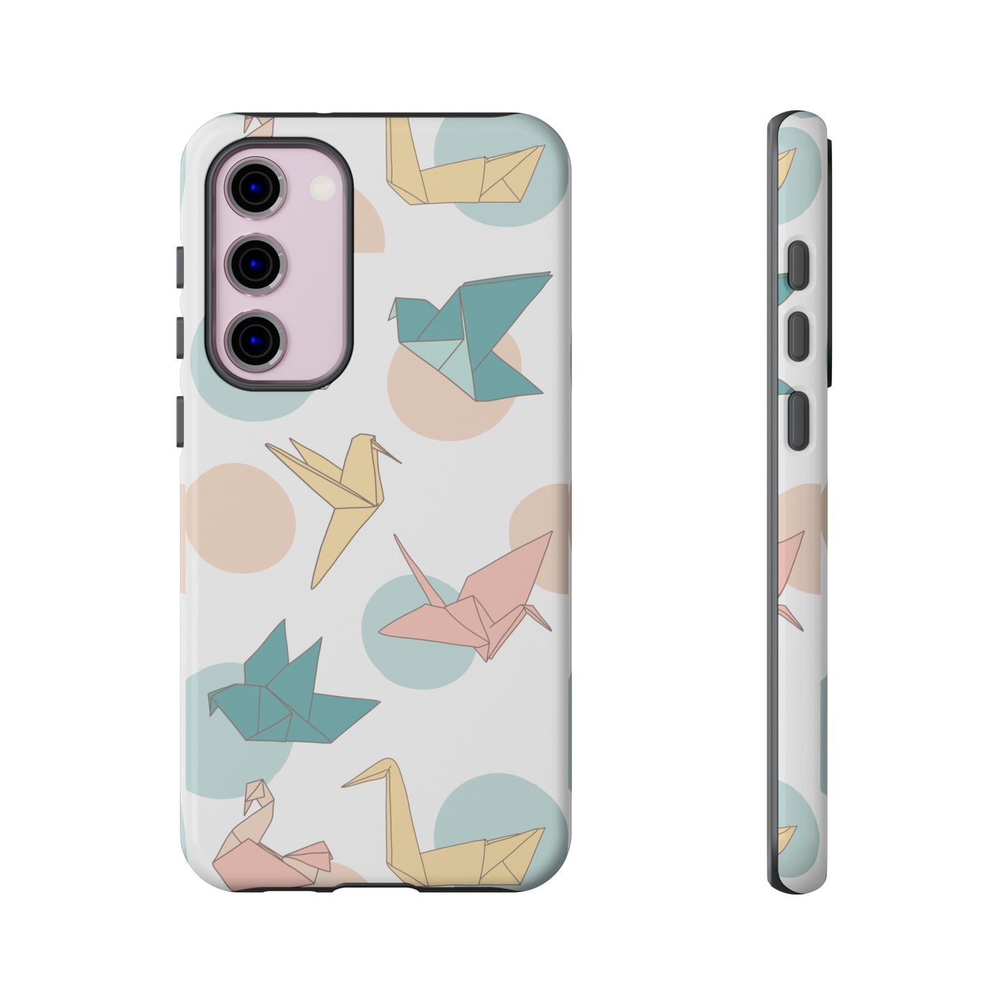 Origami Wallpaper Phone Case | iPhone 15 Plus/ Pro, 14, 13, 12| Google Pixel 7, Pro, 5| Samsung Galaxy S23 All Major Phone Models