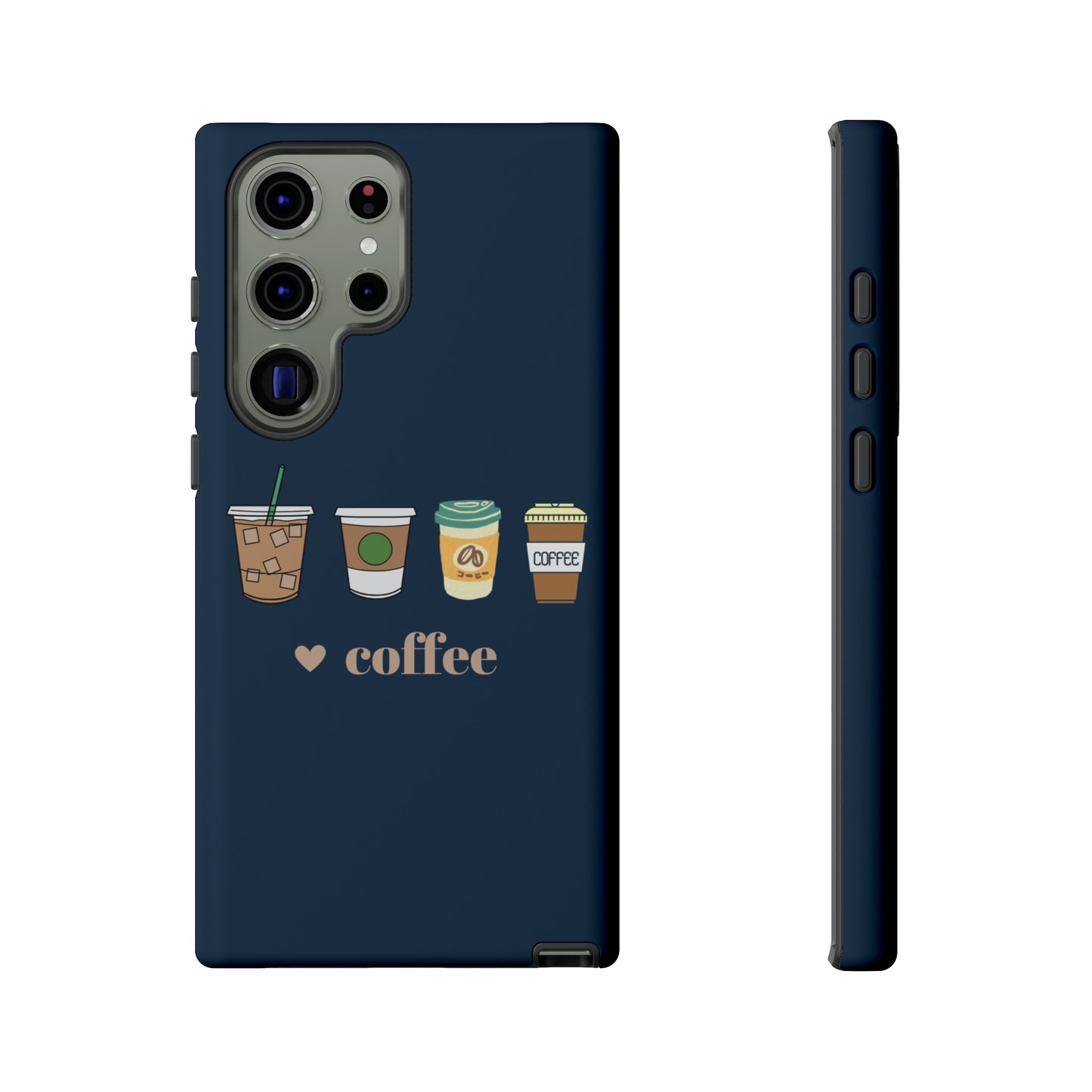 Coffee Wallpaper Phone Case | iPhone 15 Plus/ Pro, 14, 13, 12| Google Pixel 7, Pro, 5| Samsung Galaxy S23 All Major Phone Models