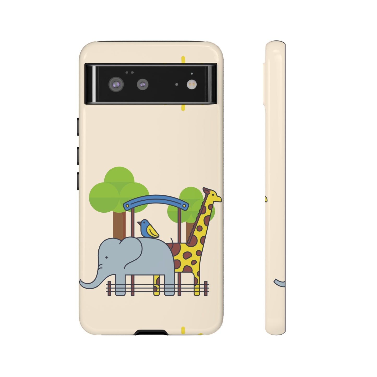 Zoo Wallpaper Phone Case | iPhone 15 Plus/ Pro, 14, 13, 12| Google Pixel 7, Pro, 5| Samsung Galaxy S23 All Major Phone Models